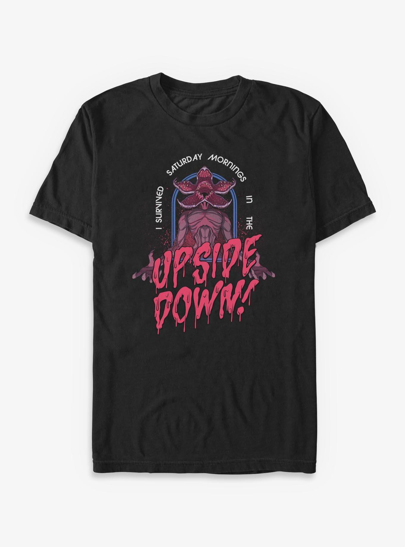 Stranger Things I Survived The Upside Down T-Shirt