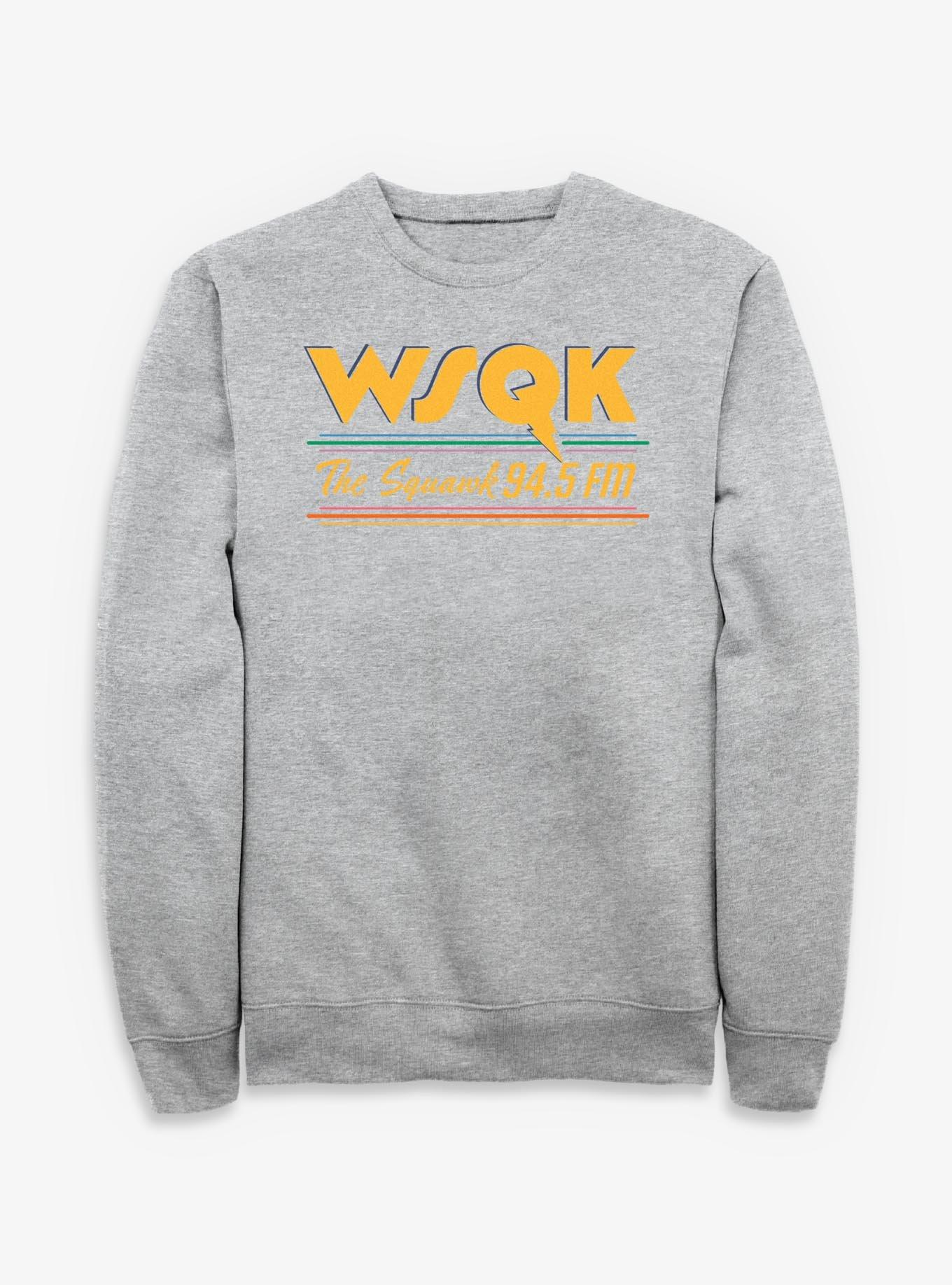 Stranger Things WSQK Radio The Squawk Sweatshirt, , hi-res
