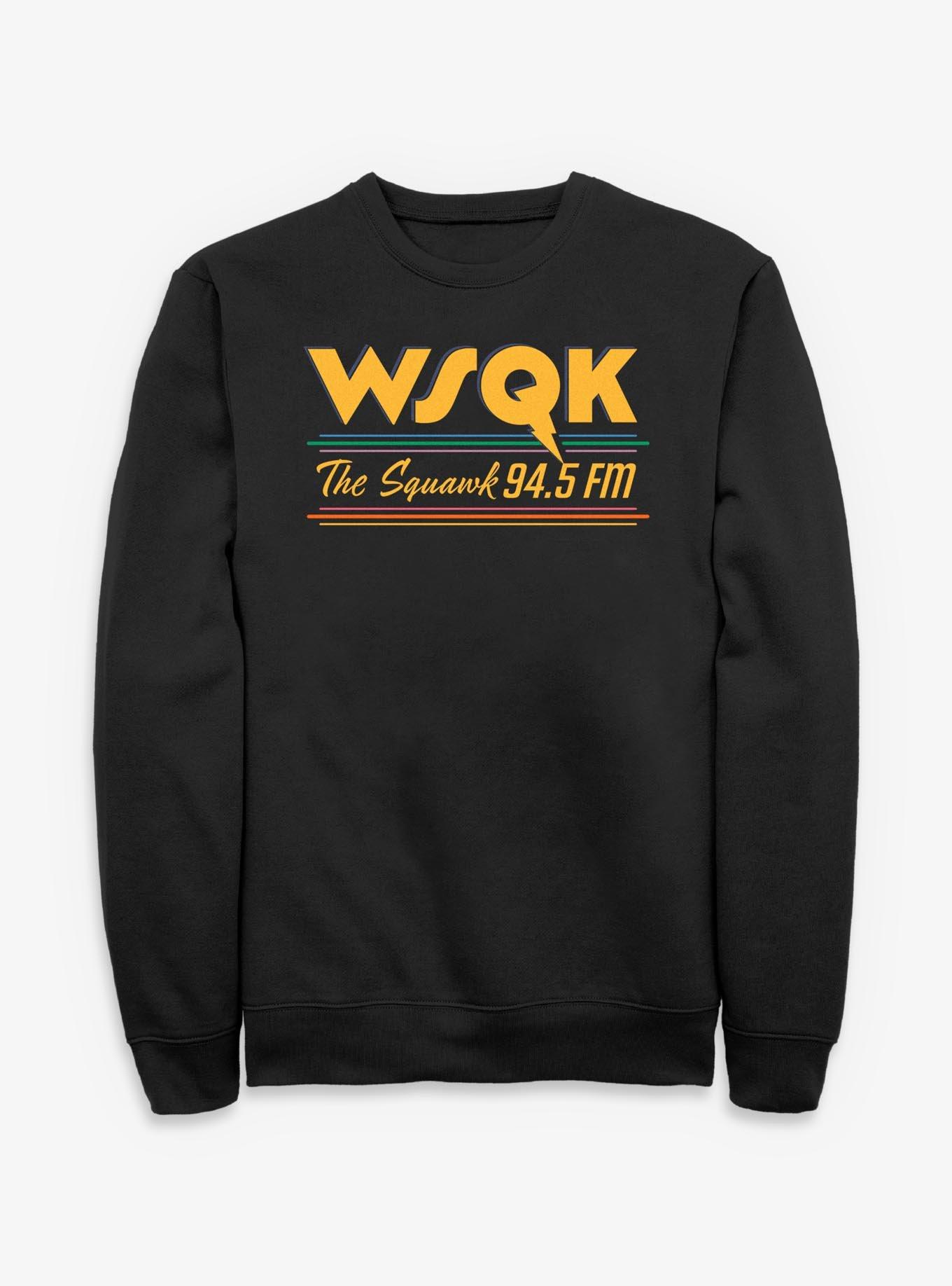 Stranger Things WSQK Radio The Squawk Sweatshirt