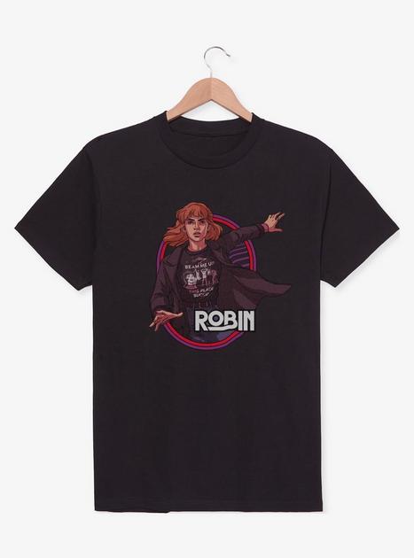 Stranger Things Robin T-Shirt - BLACK | BoxLunch