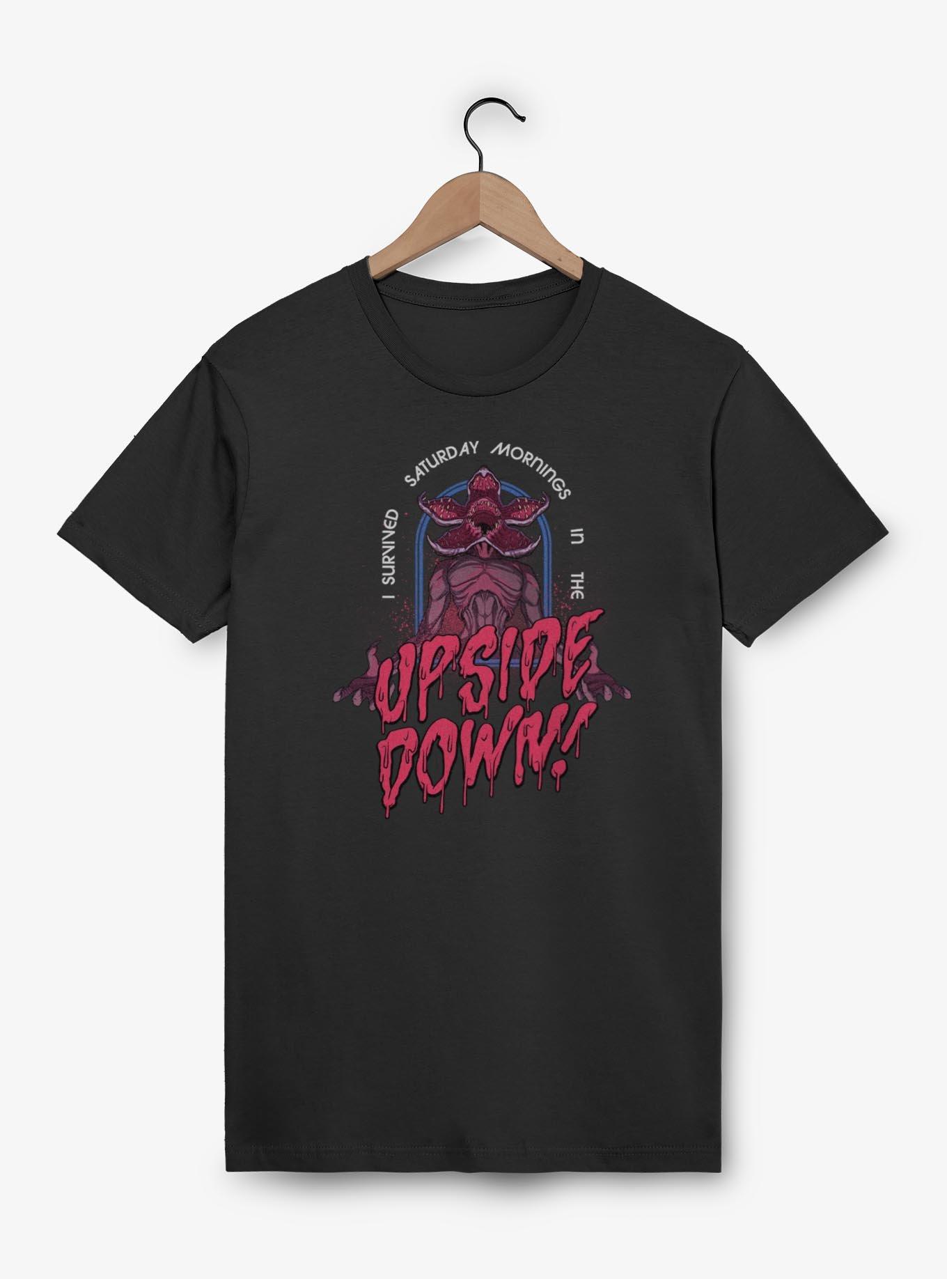 Stranger Things I Survived The Upside Down T-Shirt, , hi-res