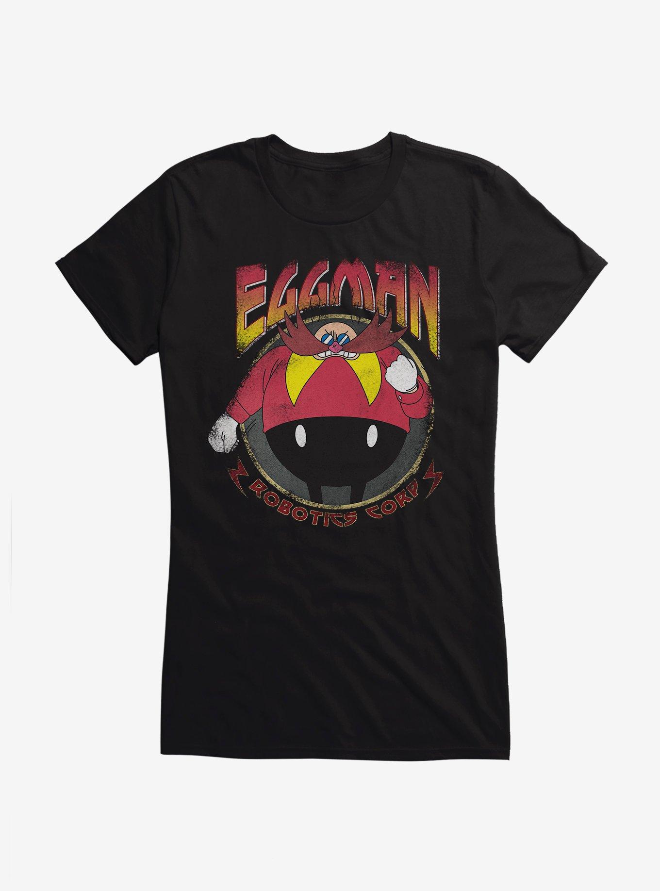 Sonic The Hedgehog Eggman Robotics Corp Girls T-Shirt, , hi-res