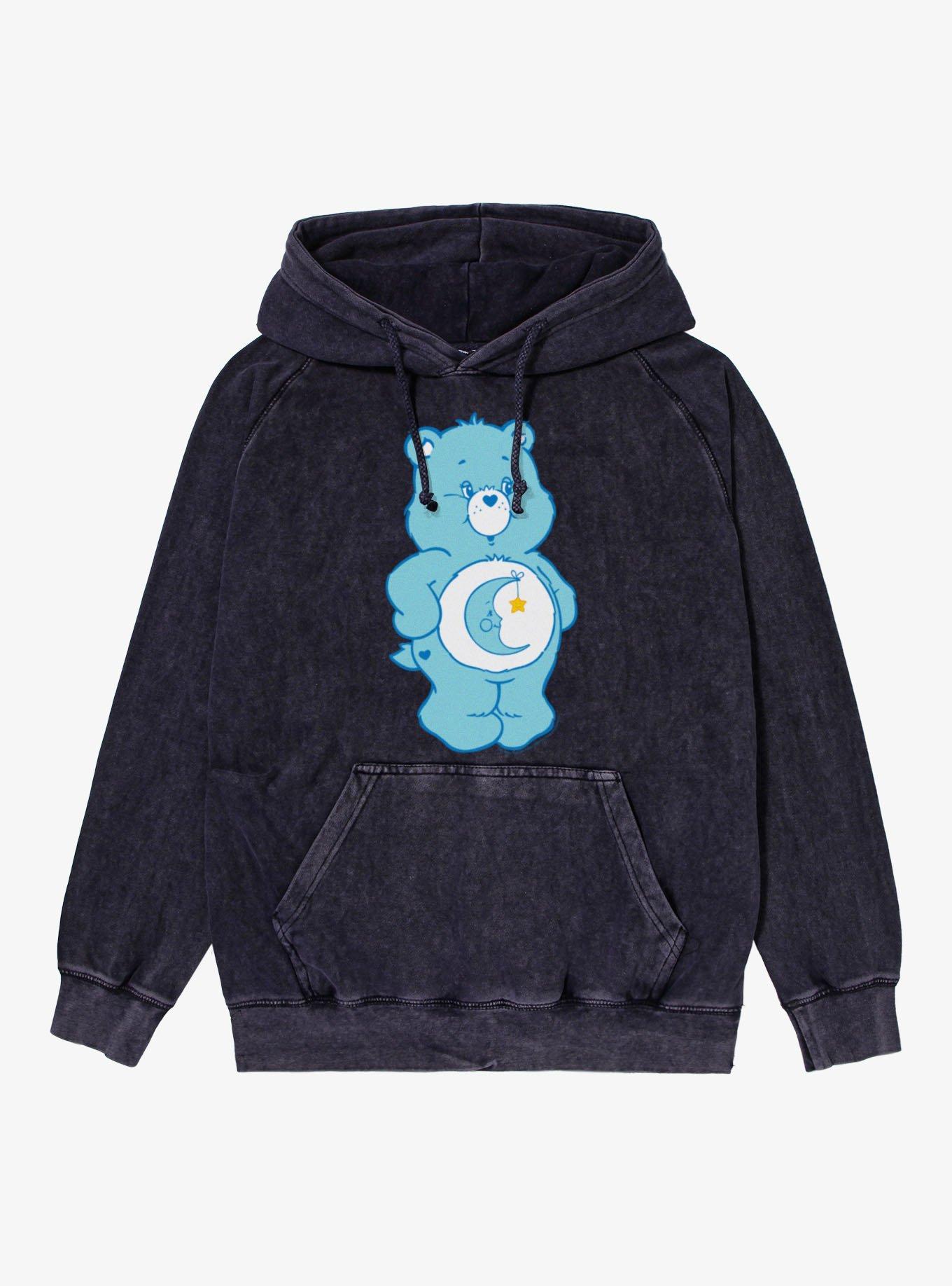Care Bears Bedtime Bear Pose Mineral Wash Hoodie