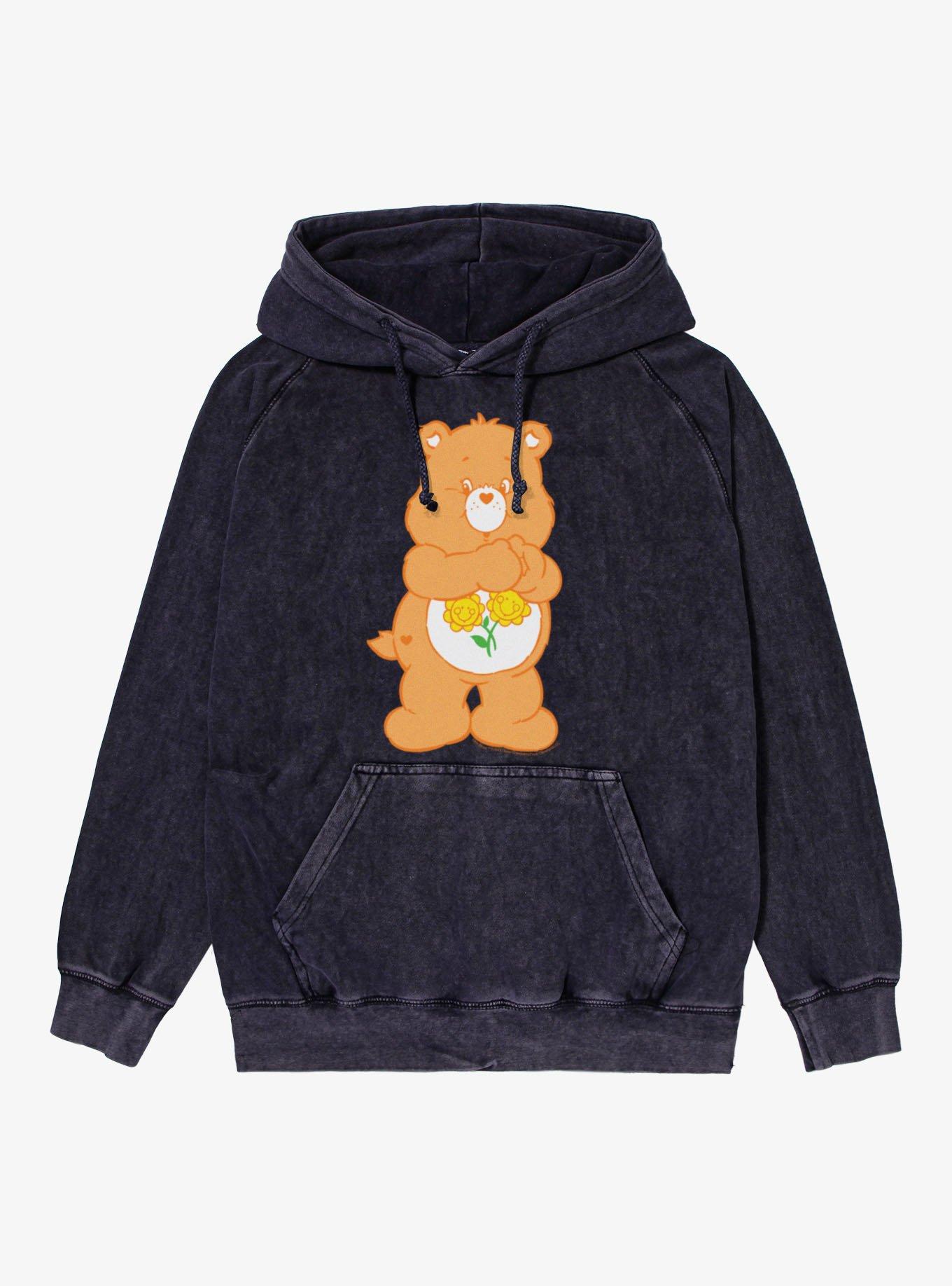 Care Bears Friend Bear Pose Mineral Wash Hoodie, , hi-res