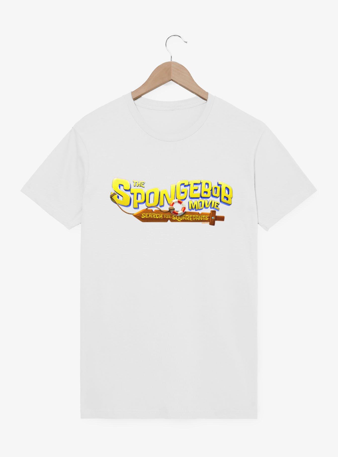 The SpongeBob Movie: Search for SquarePants Search For SquarePants Logo T-Shirt, , hi-res