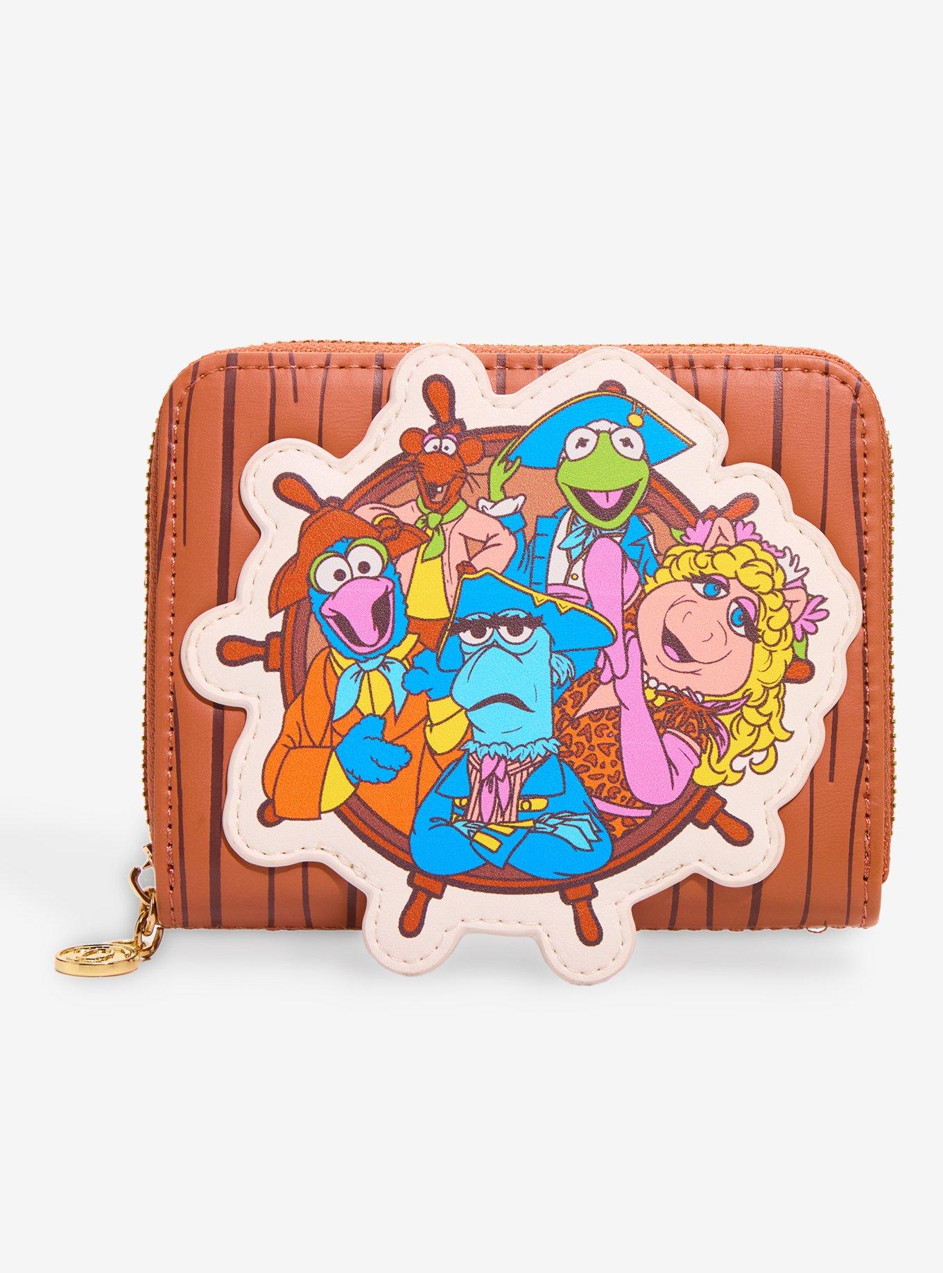 Muppets Treasure Island Group Portrait Small Zip Wallet - BoxLunch Exclusive, , hi-res