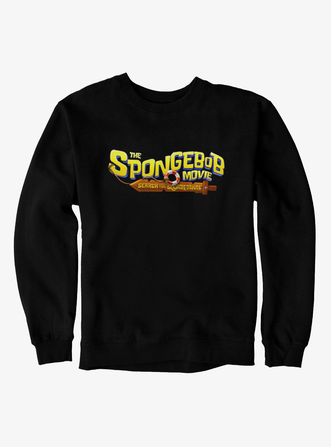 The SpongeBob Movie: Search for SquarePants Search For SquarePants Logo Sweatshirt, , hi-res