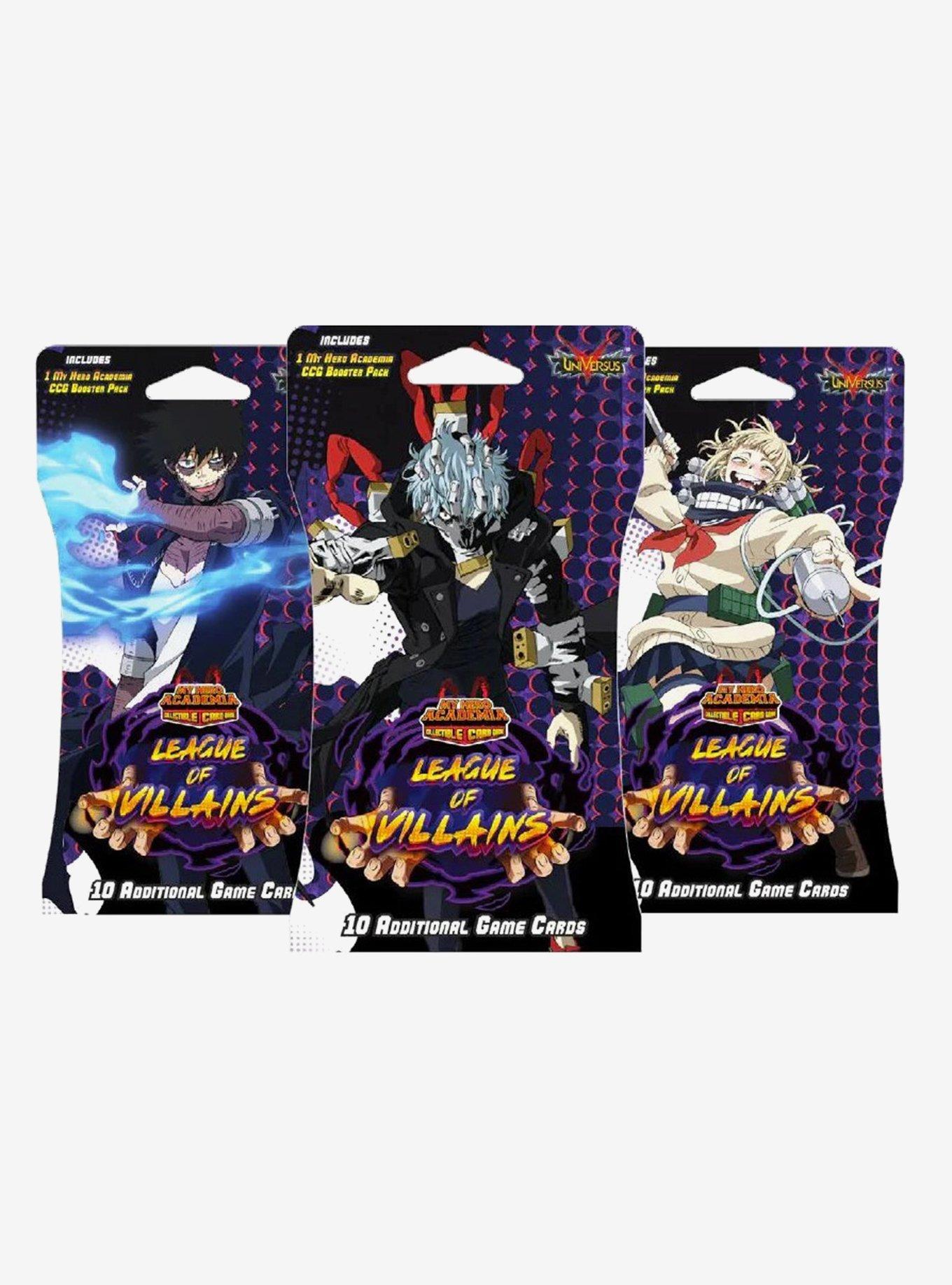 UniVersus My Hero Academia CCG: League Of Villains Booster Pack | Hot Topic