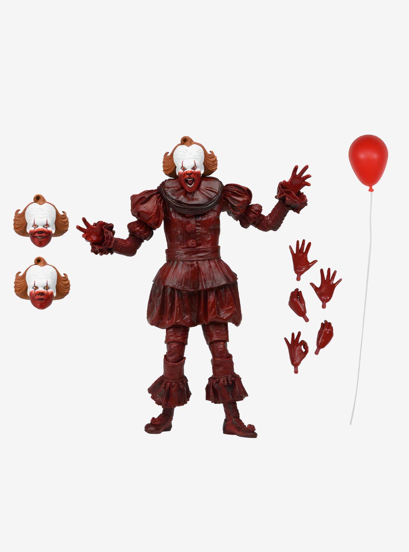 NECA IT: Welcome To Derry Ultimate Blood Pennywise Figure, , hi-res