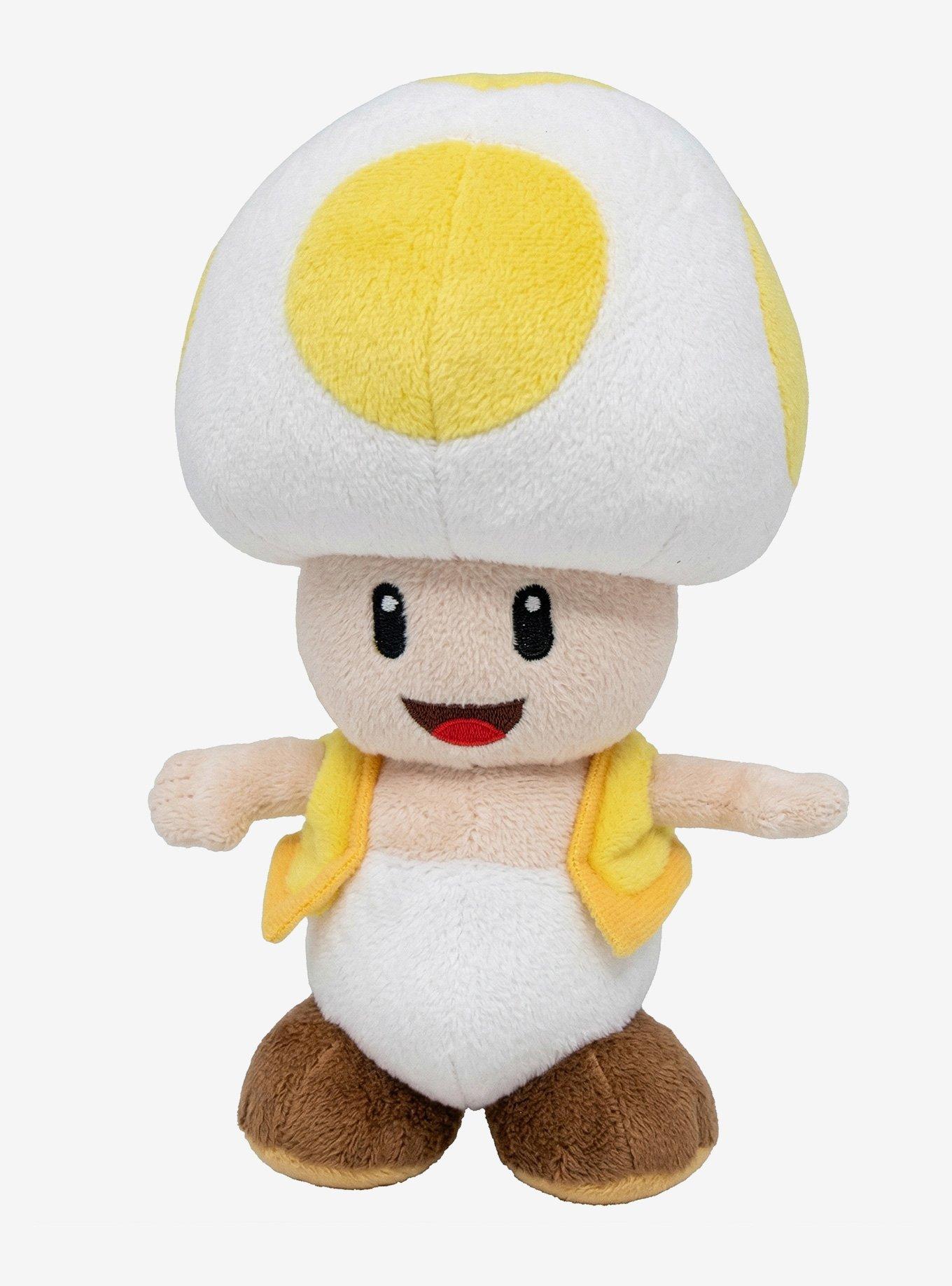 Super Mario Bros. Yellow Toad Plush, , hi-res