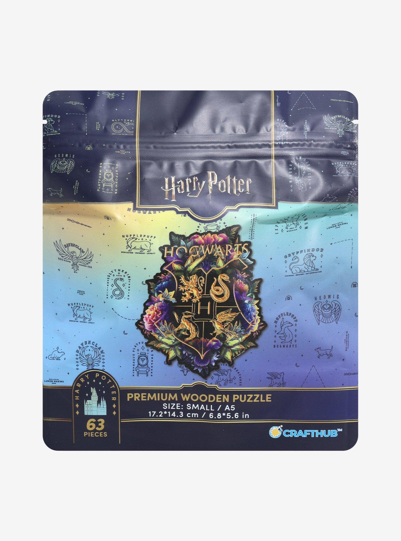 Harry Potter Crest Premium Wooden Puzzle, , hi-res