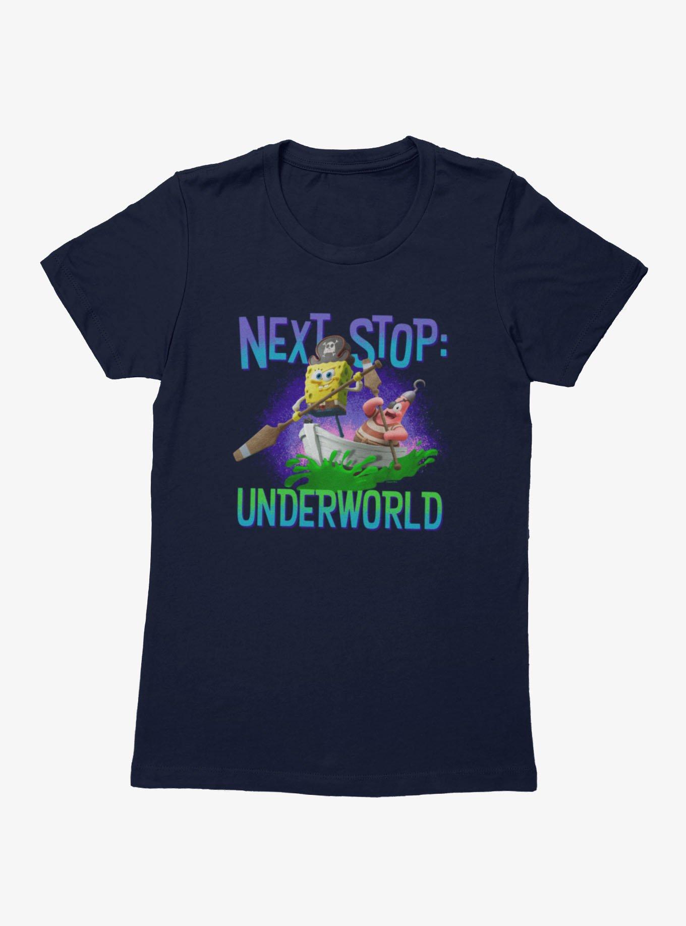 The SpongeBob Movie: Search for SquarePants Next Stop Underworld Womens T-Shirt, , hi-res