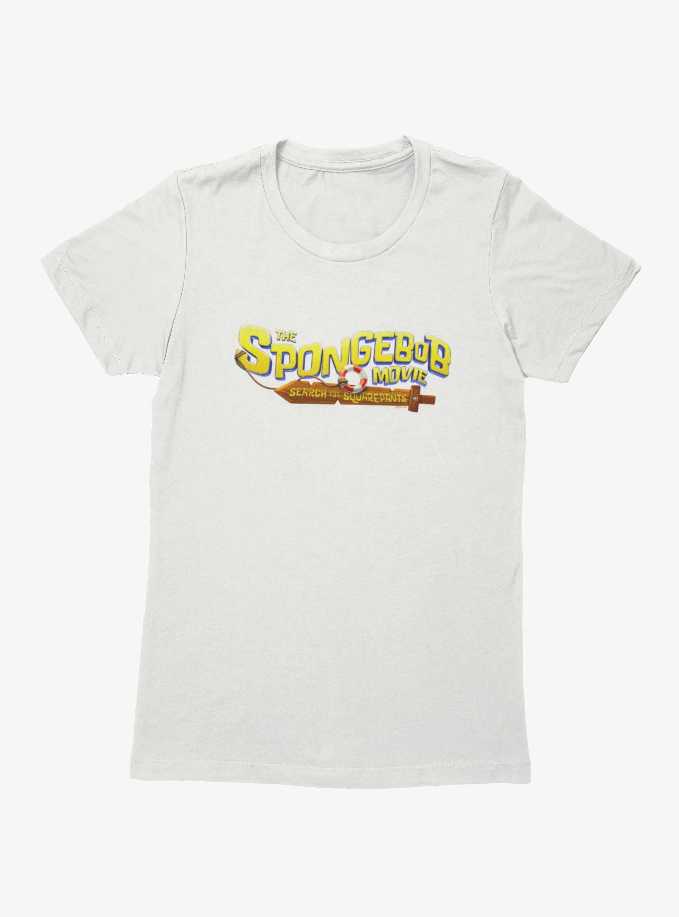 The SpongeBob Movie: Search for SquarePants Search For SquarePants Logo Womens T-Shirt, , hi-res