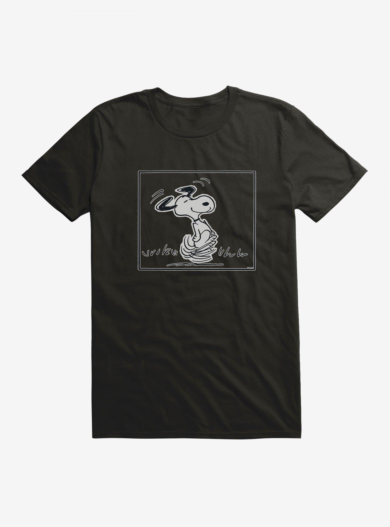 Peanuts Snoopy Dancing Extra Soft T-Shirt, , hi-res