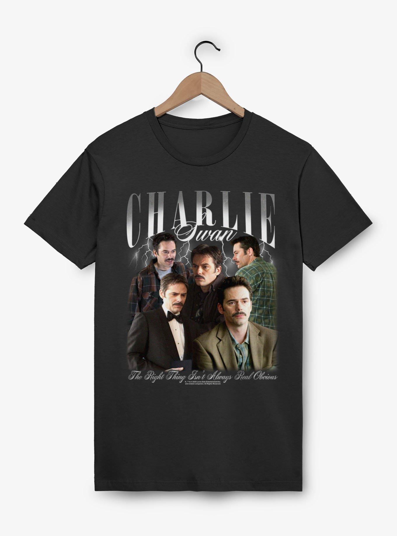 Twilight Charlie Swan Collage T-Shirt, , hi-res