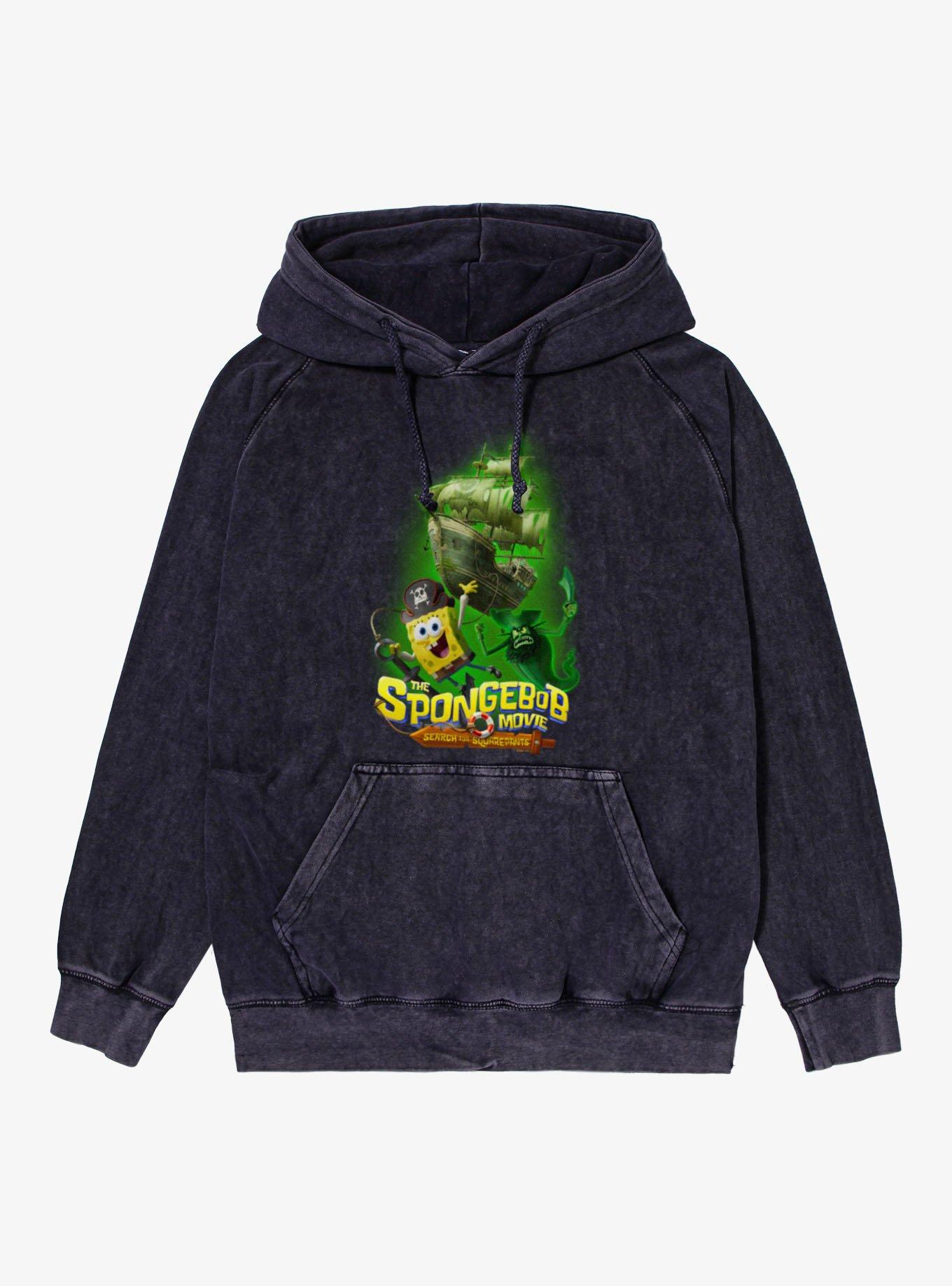 The SpongeBob Movie: Search for SquarePants Flying Ghost Ship Mineral Washed Hoodie, , hi-res