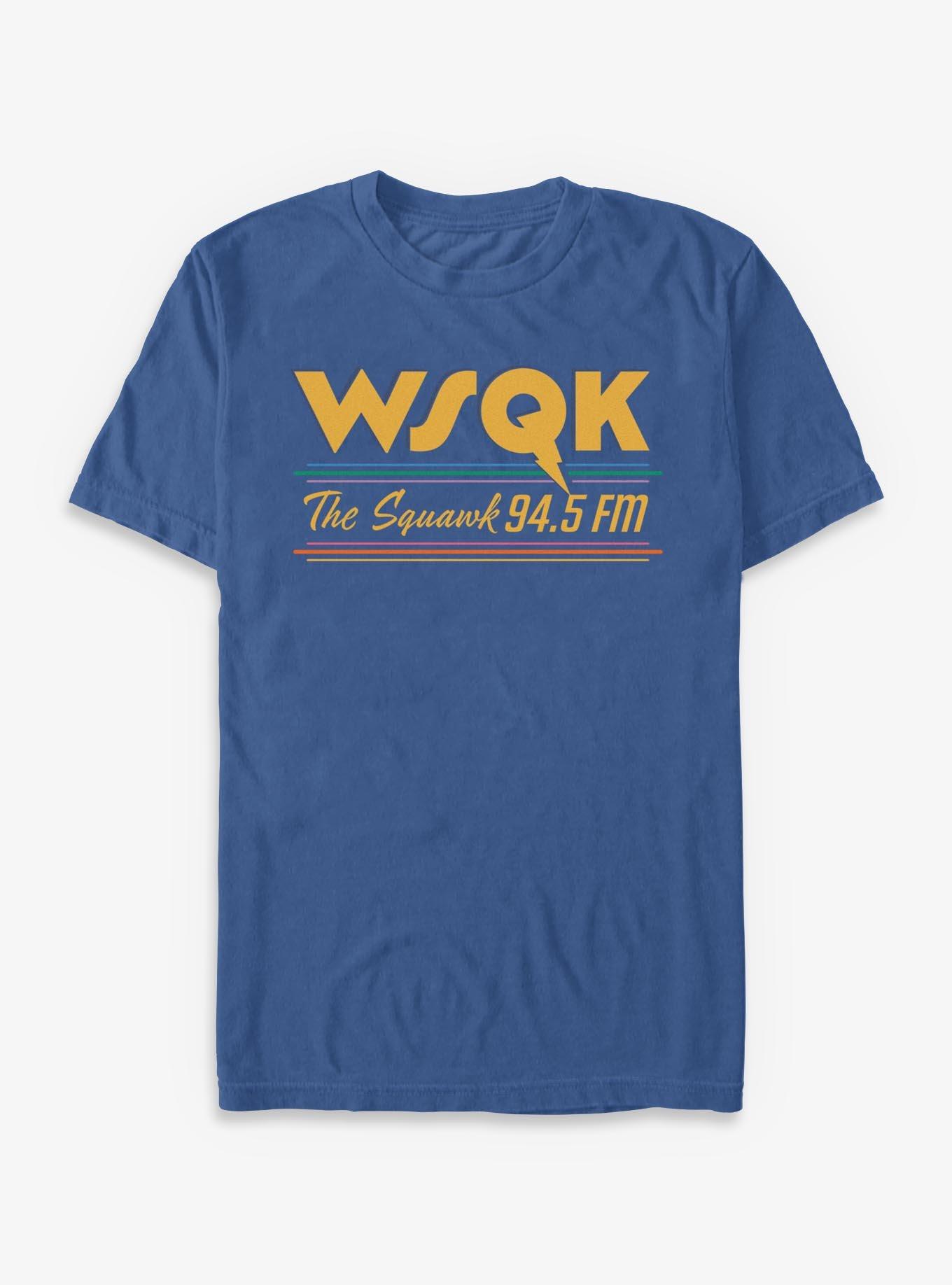 Stranger Things WSQK Radio The Squawk T-Shirt