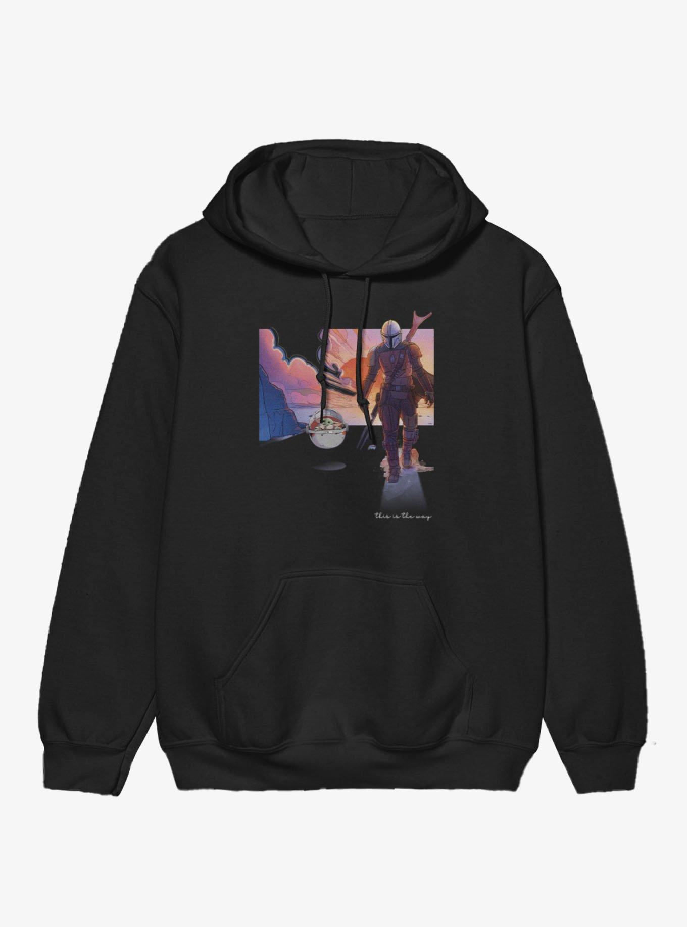 Star Wars The Mandalorian Mando And Grogu This Way Hoodie, , hi-res