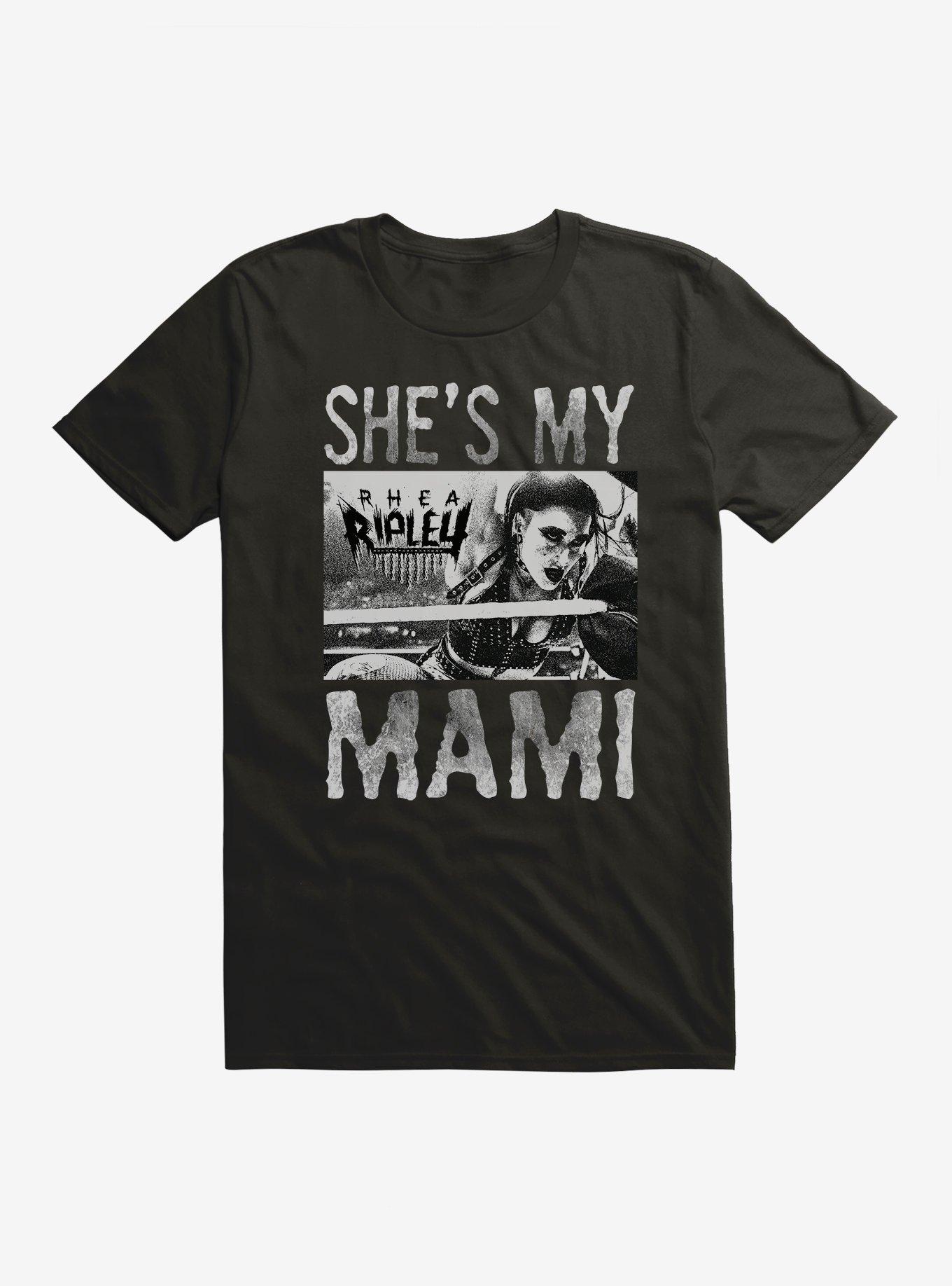 WWE Rhea Ripley Shes My Mami Extra Soft T-Shirt, , hi-res