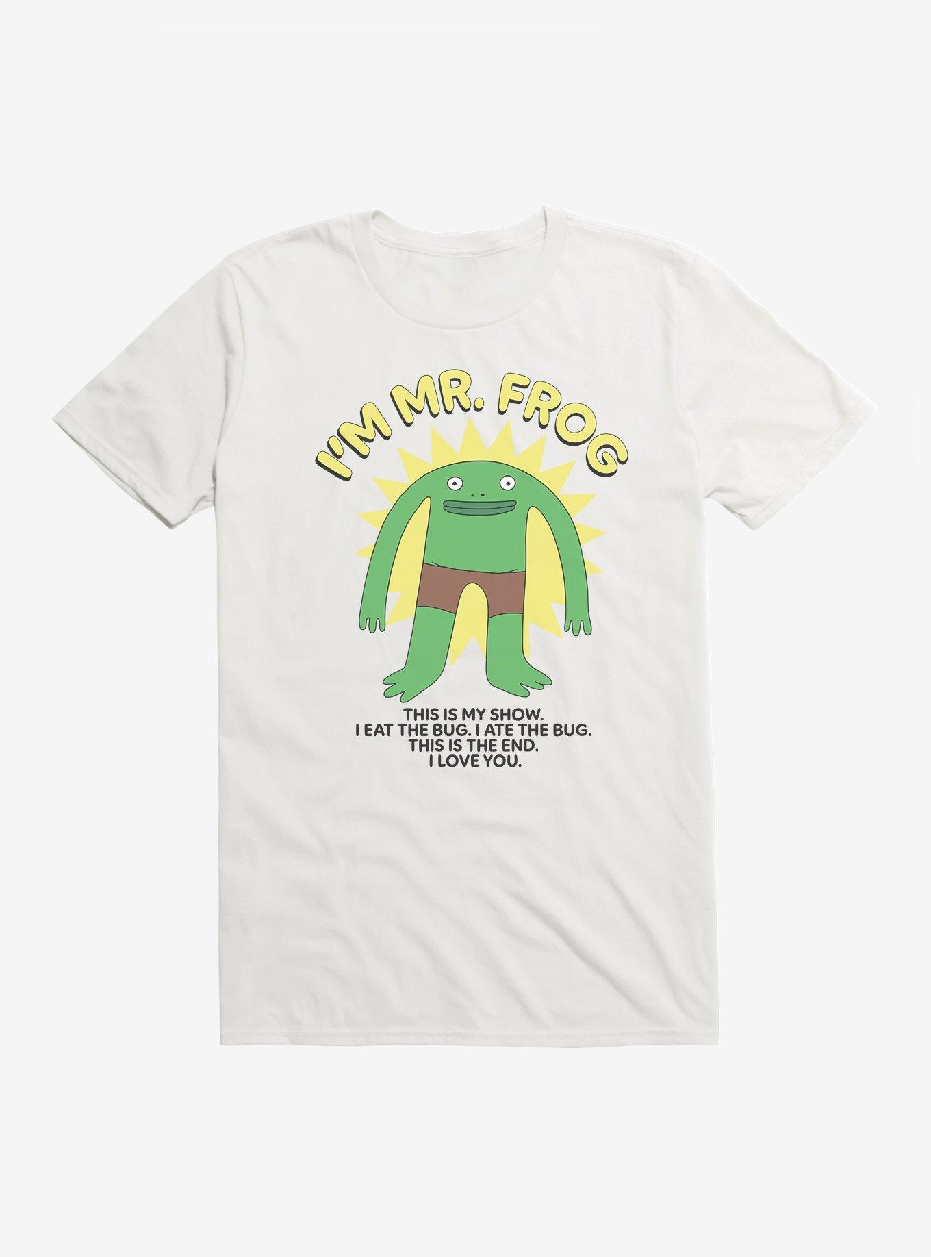 Smiling Friends I'm Mr. Frog Extra Soft T-Shirt, , hi-res