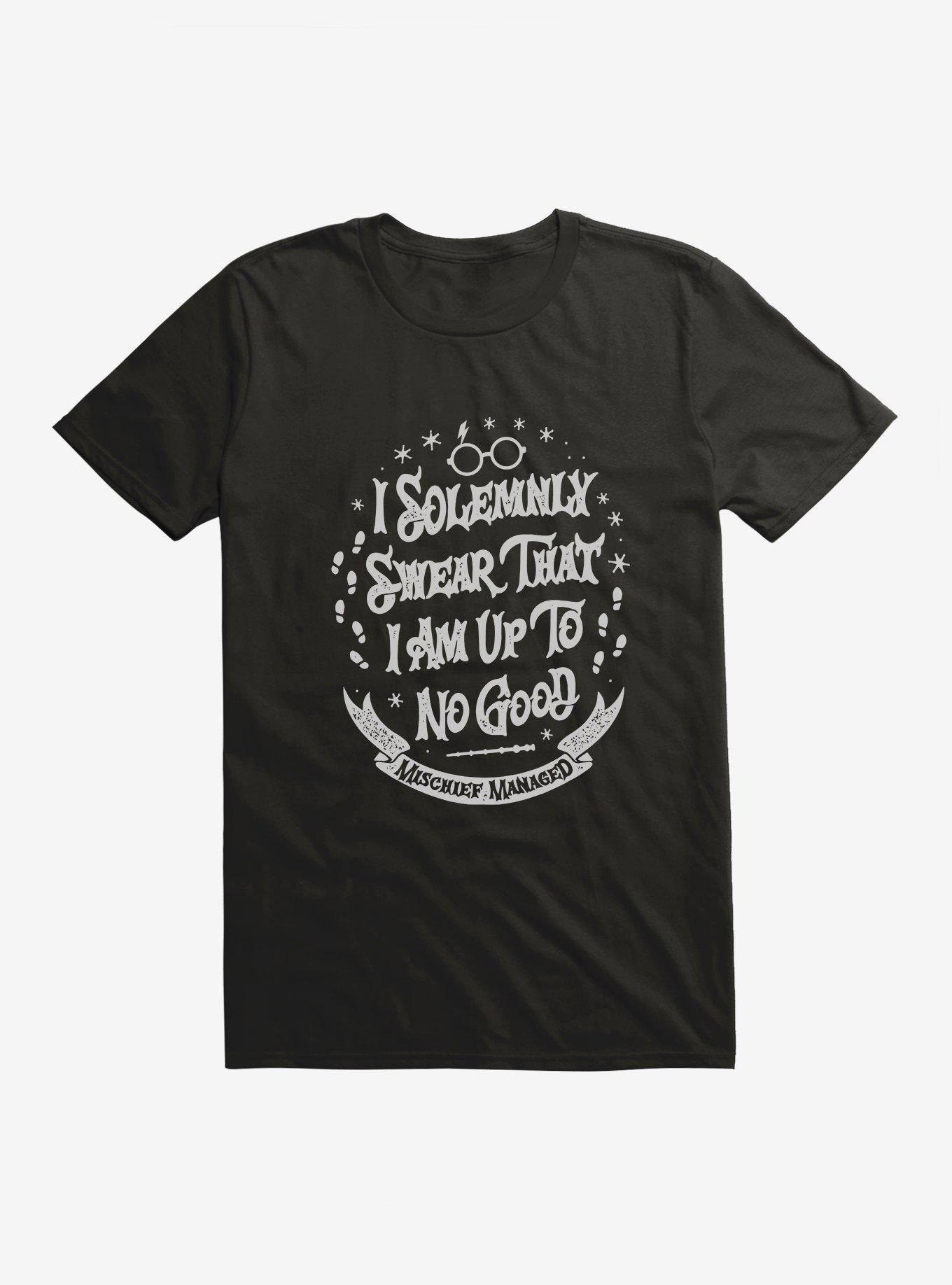 Harry Potter Solemnly Swear No Good Extra Soft T-Shirt, , hi-res