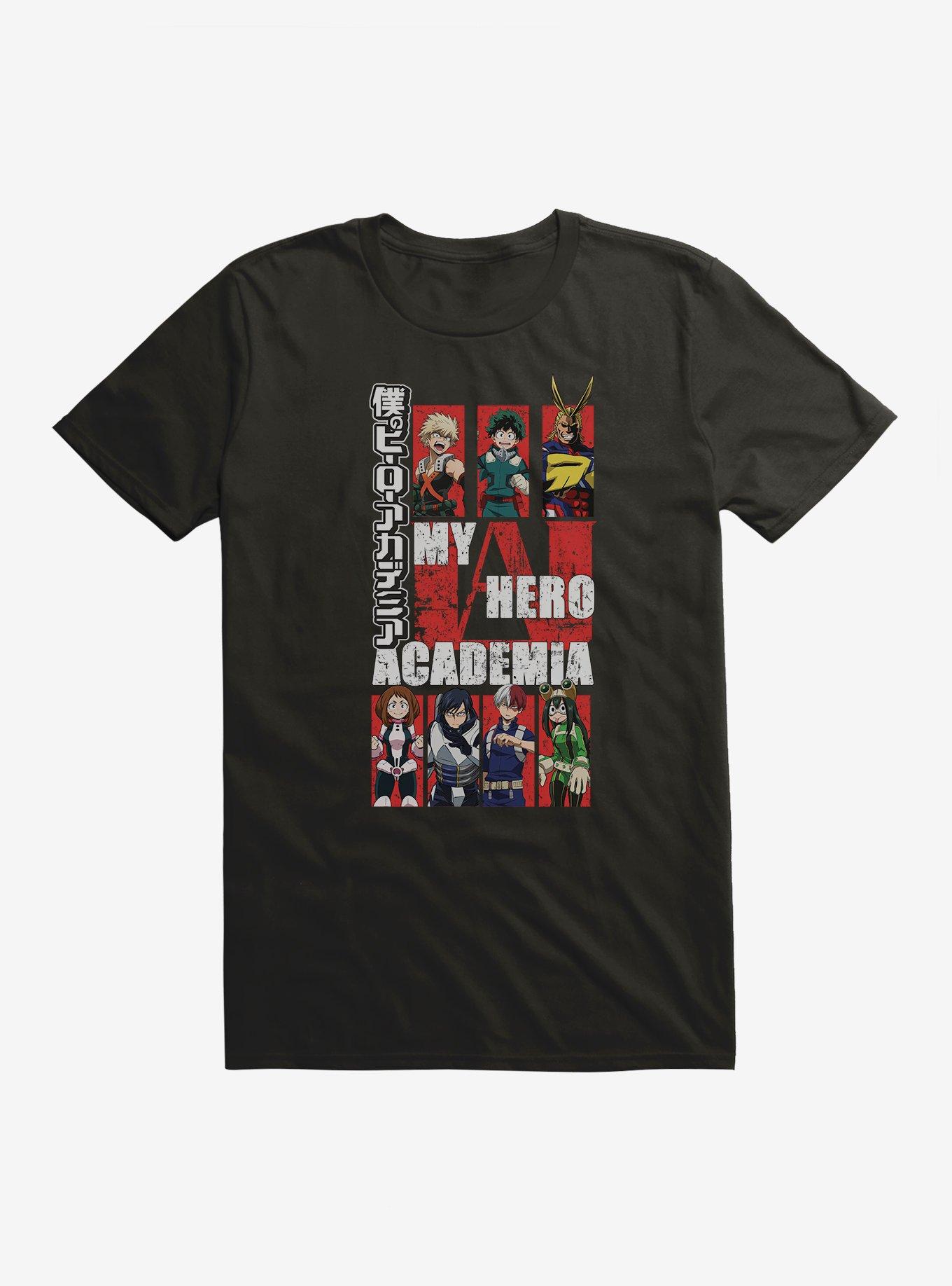 My Hero Academia Class 1-A UA Heroes And All Might Extra Soft T-Shirt, , hi-res