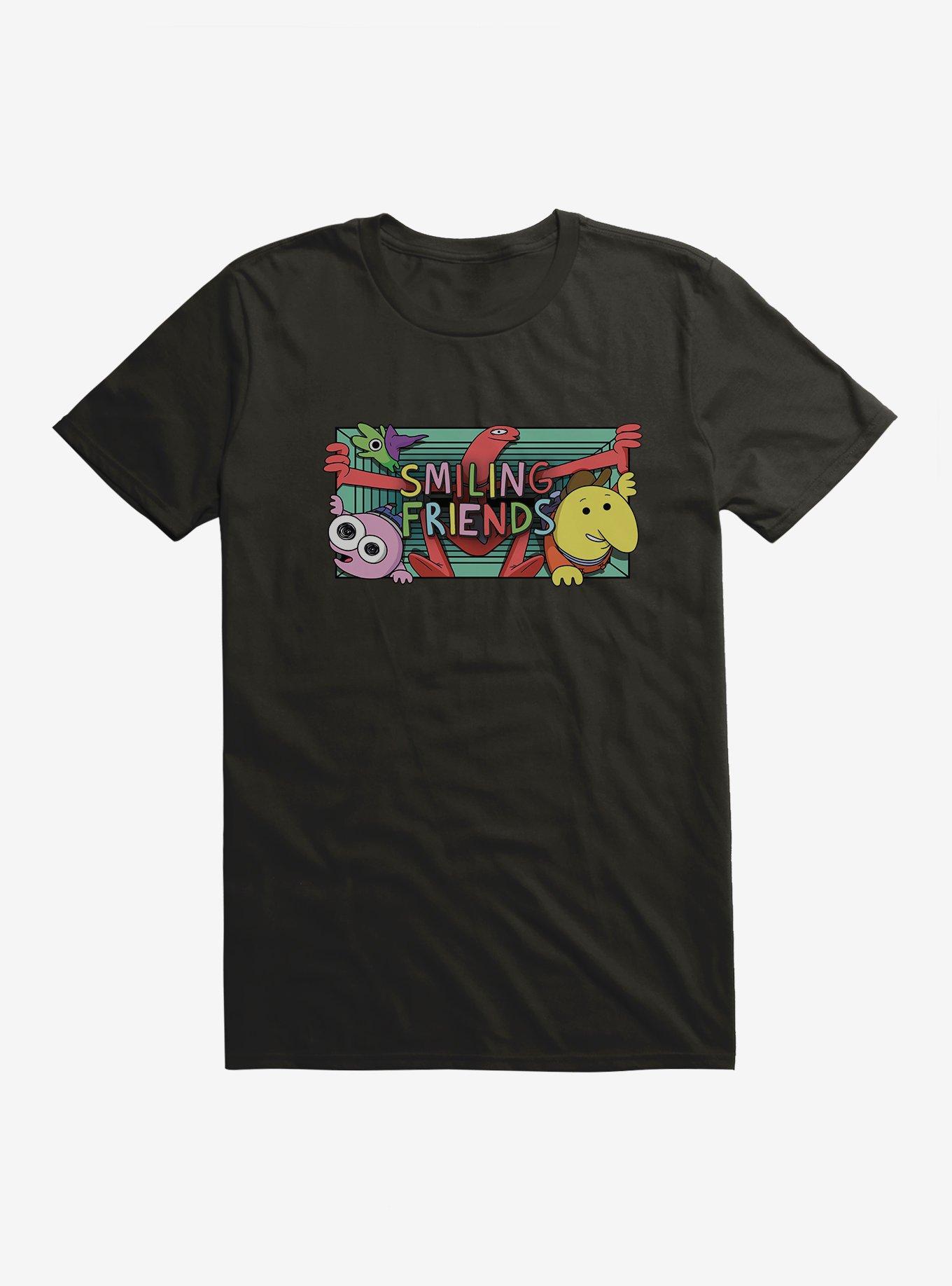 Smiling Friends Hallway Extra Soft T-Shirt, , hi-res