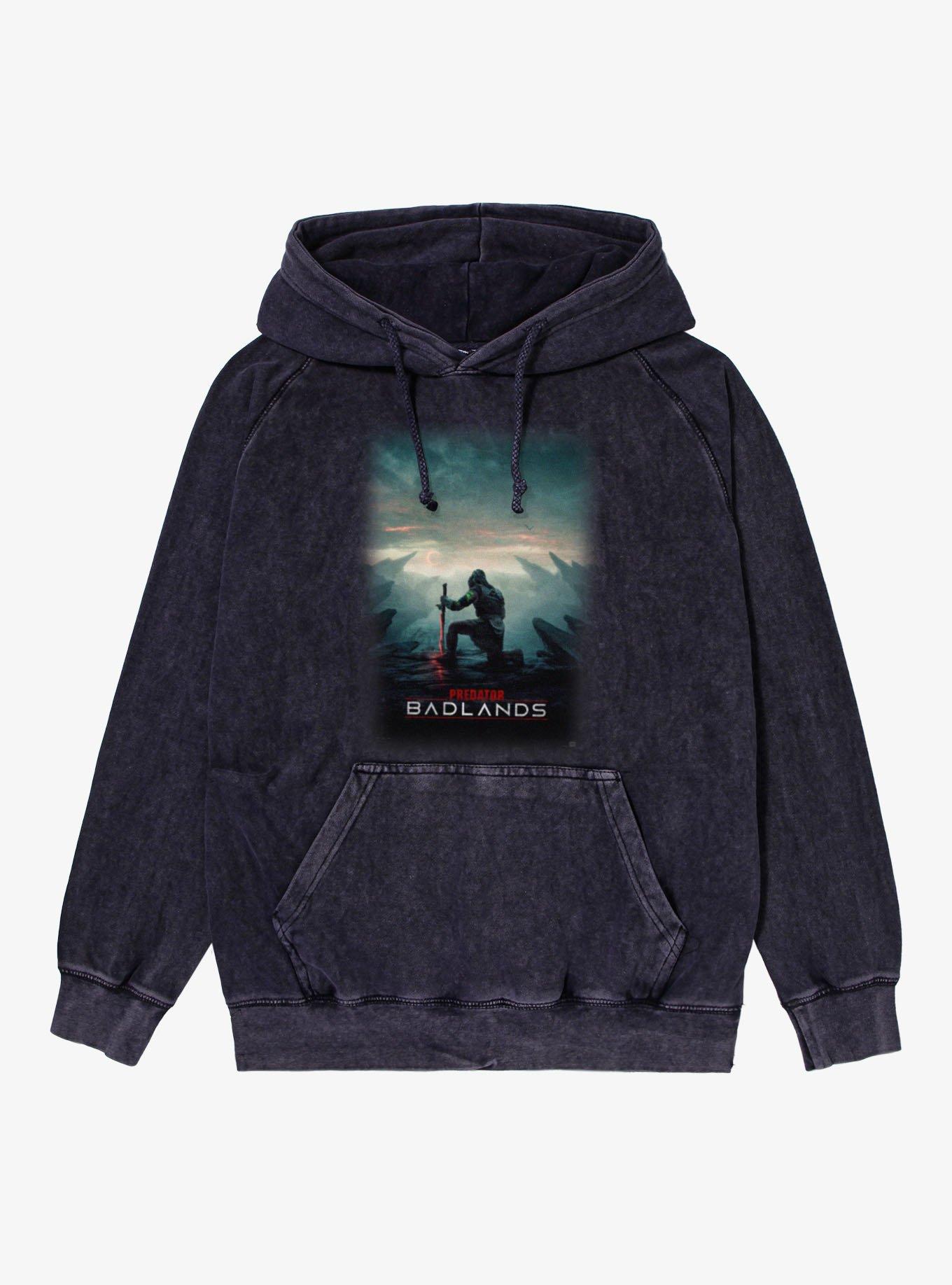 Predator: Badlands Poster Art Hoodie Mineral Wash Hoodie, , hi-res