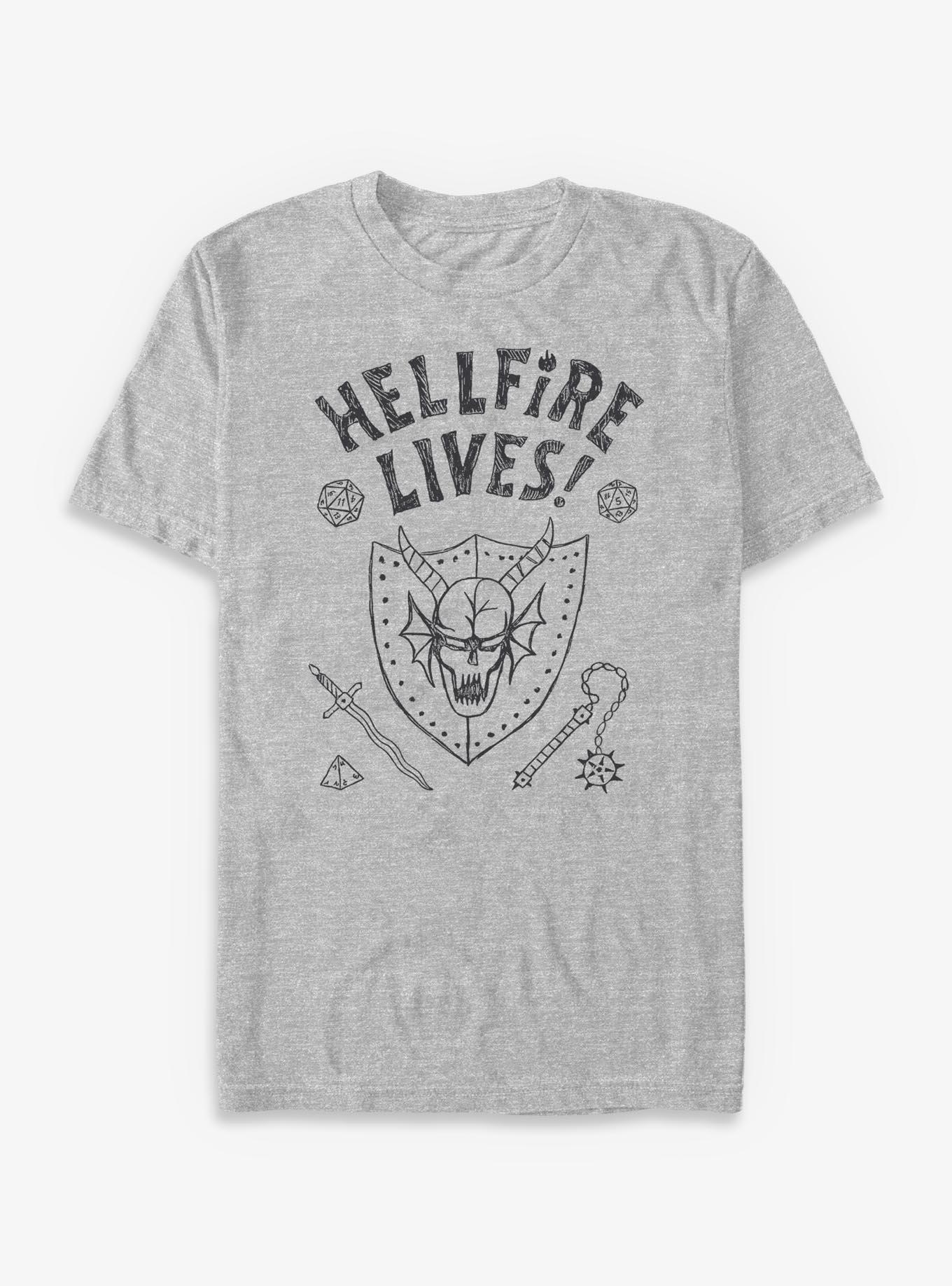 Stranger Things Hellfire Lives Marker T-Shirt