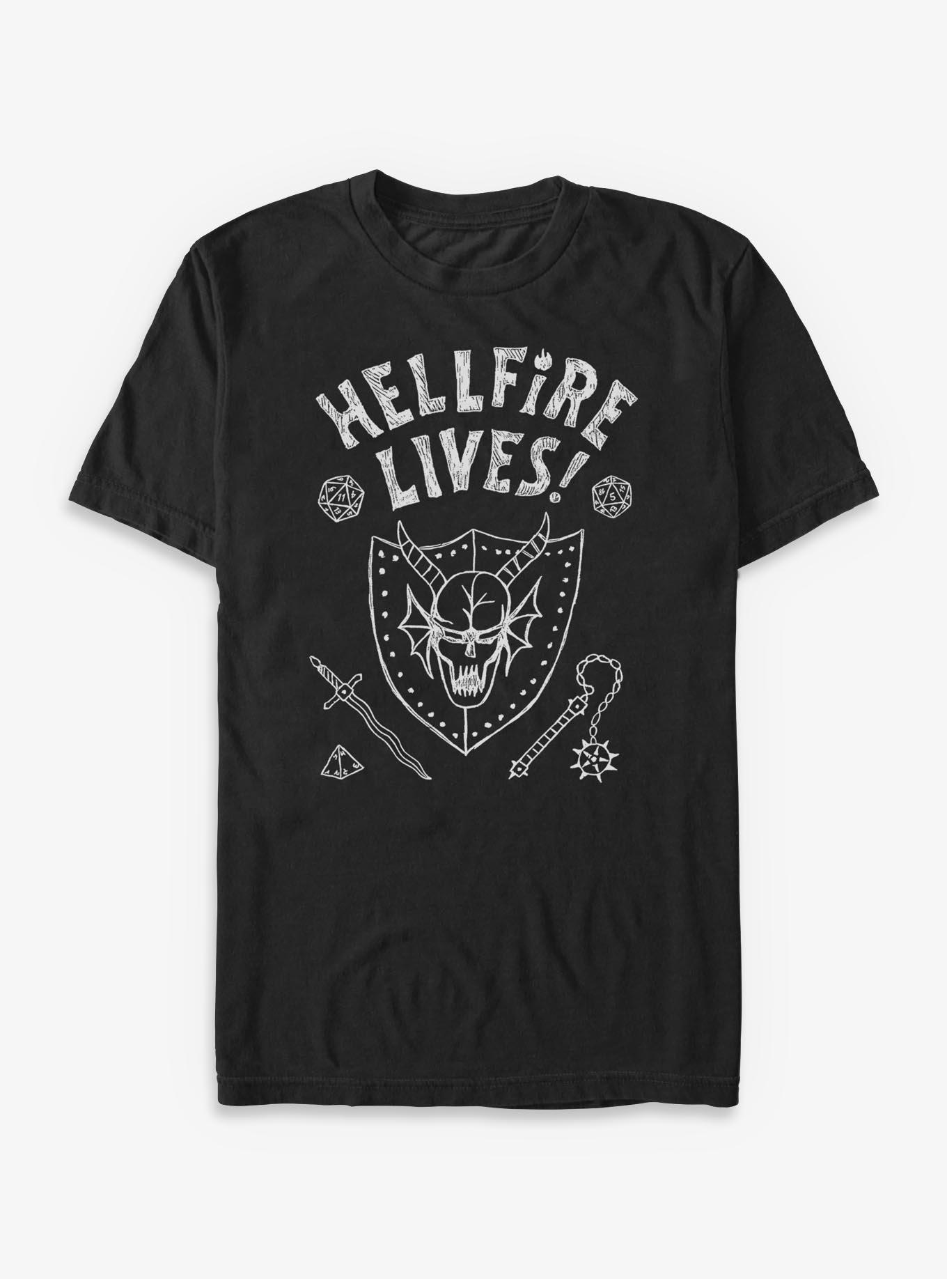 Stranger Things Hellfire Lives Marker T-Shirt, , hi-res