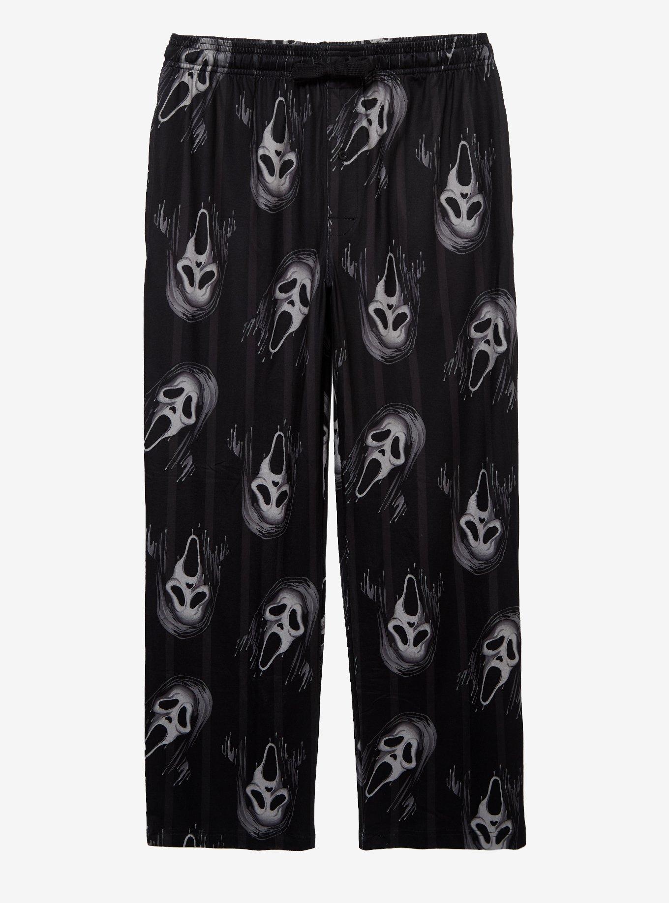 Ghost Face Allover Print Sleep Pants - BoxLunch Exclusive, , hi-res