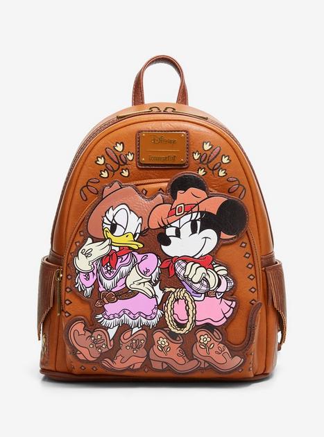 Loungefly Disney Minnie & Daisy Cowgirl Mini Backpack - BoxLunch