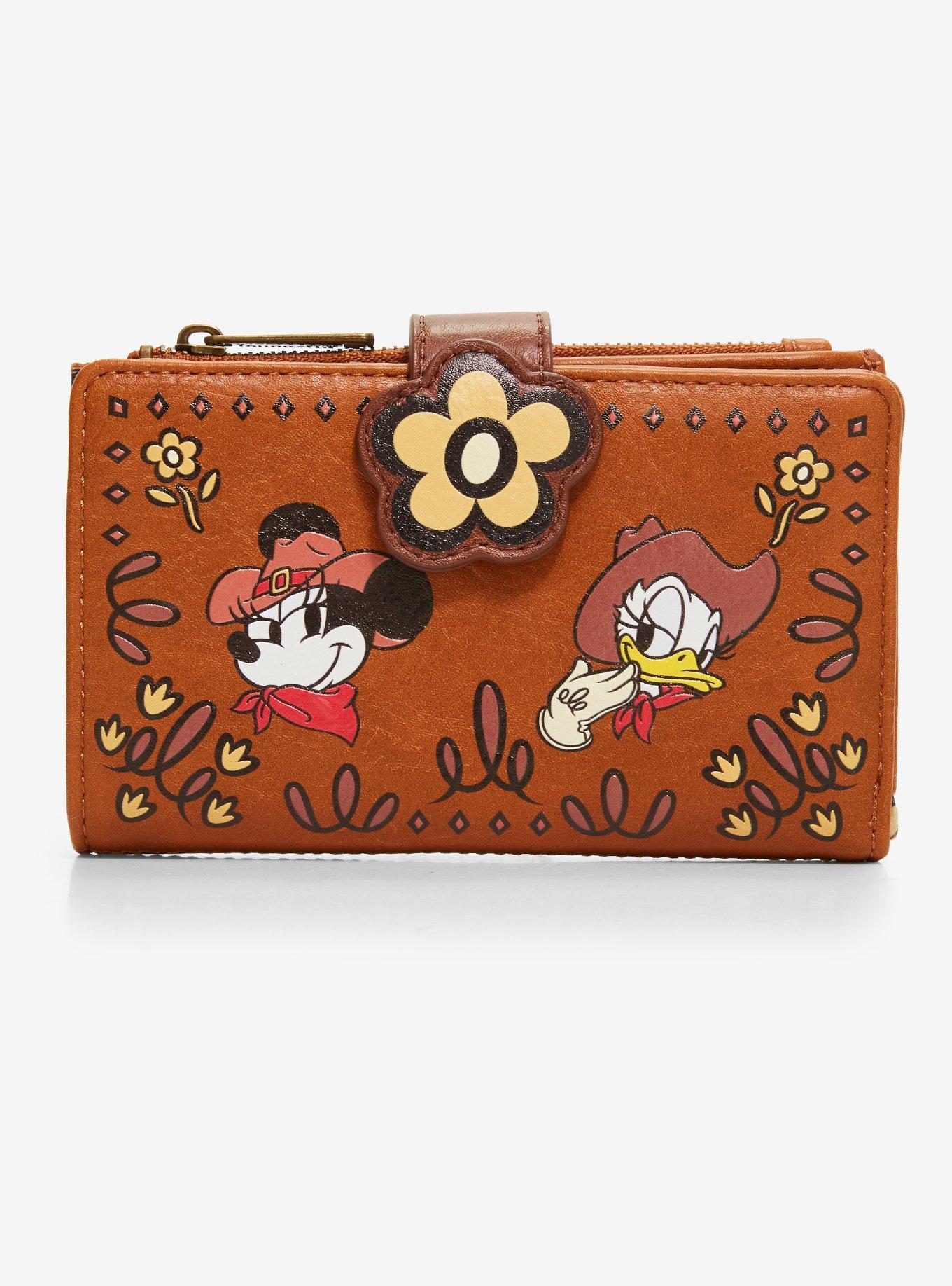 Loungefly Disney Minnie & Daisy Western Floral Wallet - BoxLunch Exclusive