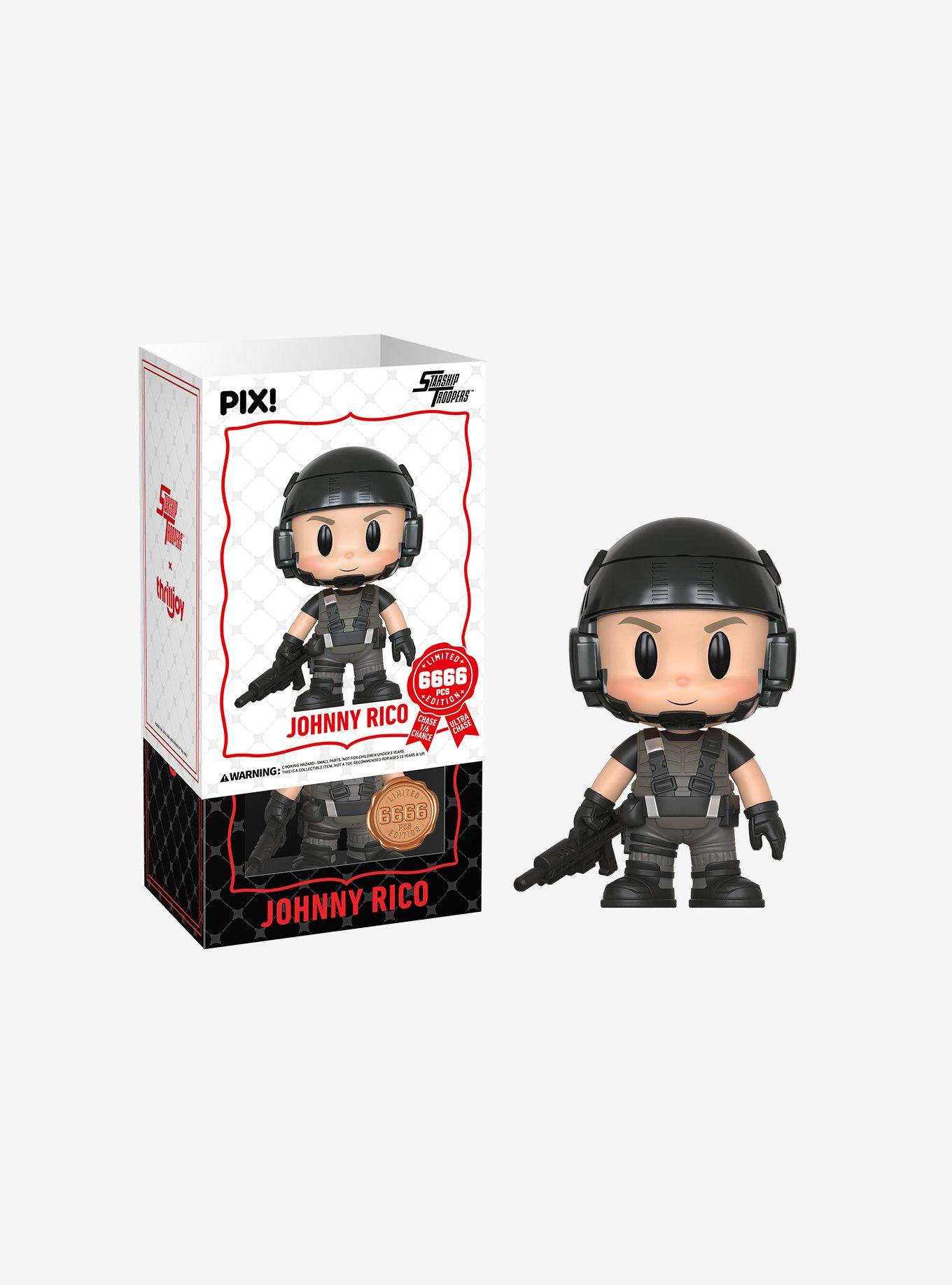 Thrilljoy Pix! Starship Troopers Johnny Rico Vinyl Figure, , hi-res