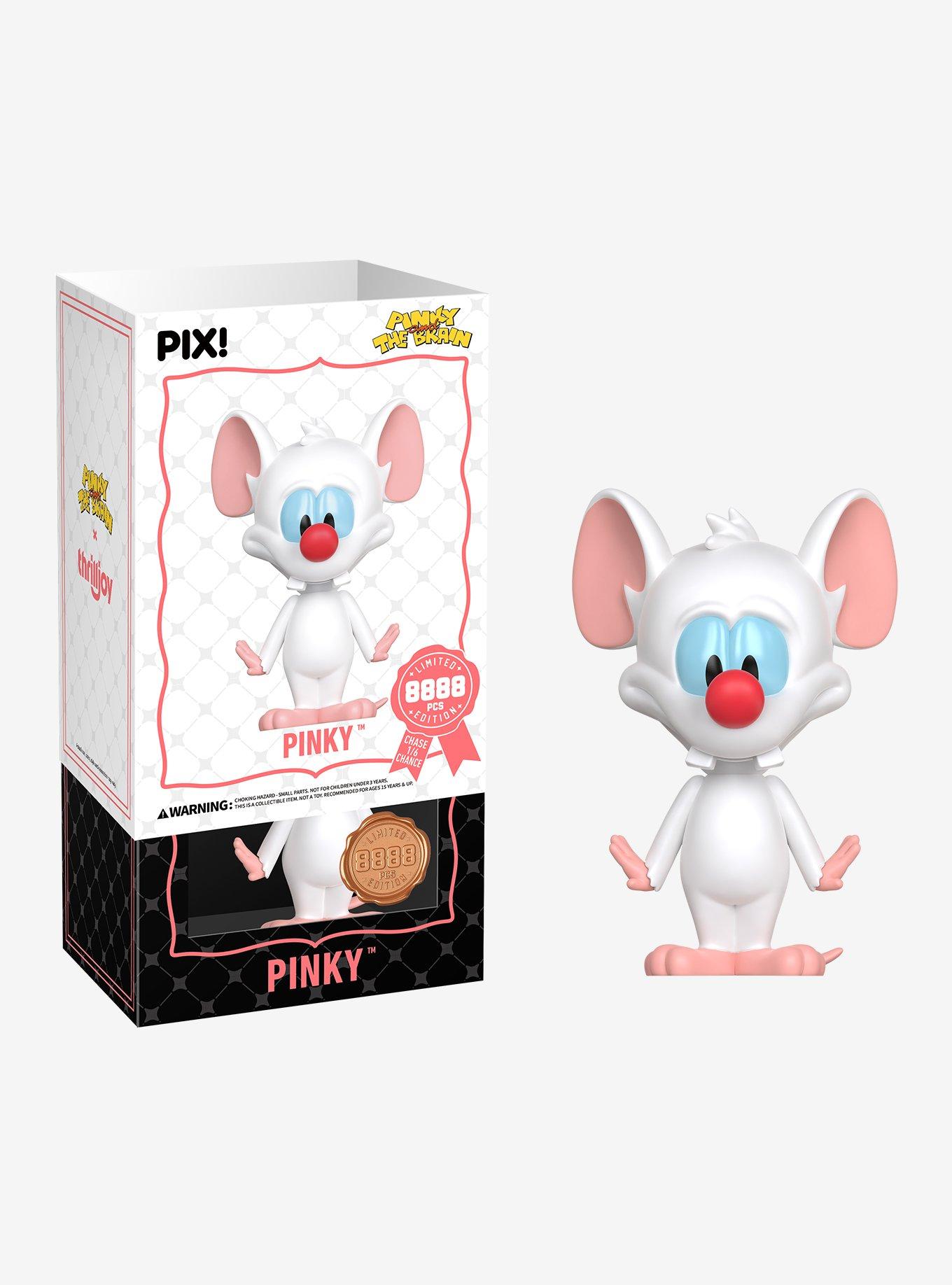 Thrilljoy Pix! Animaniacs Pinky and The Brain Pinky Limited Edition Vinyl Figure, , hi-res