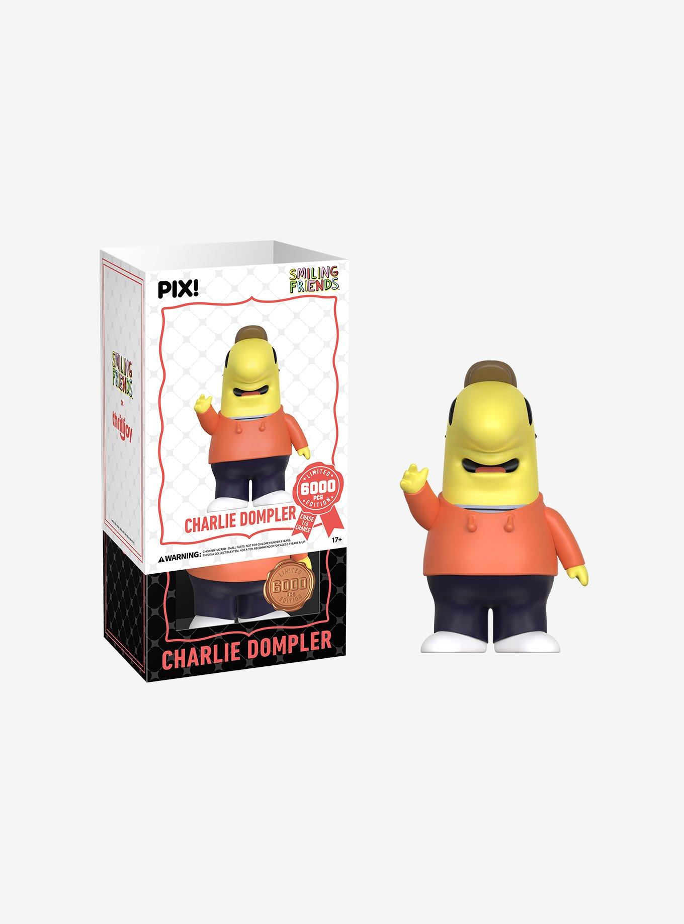 Thrilljoy Pix! Smiling Friends Charlie Dompler Vinyl Figure, , hi-res
