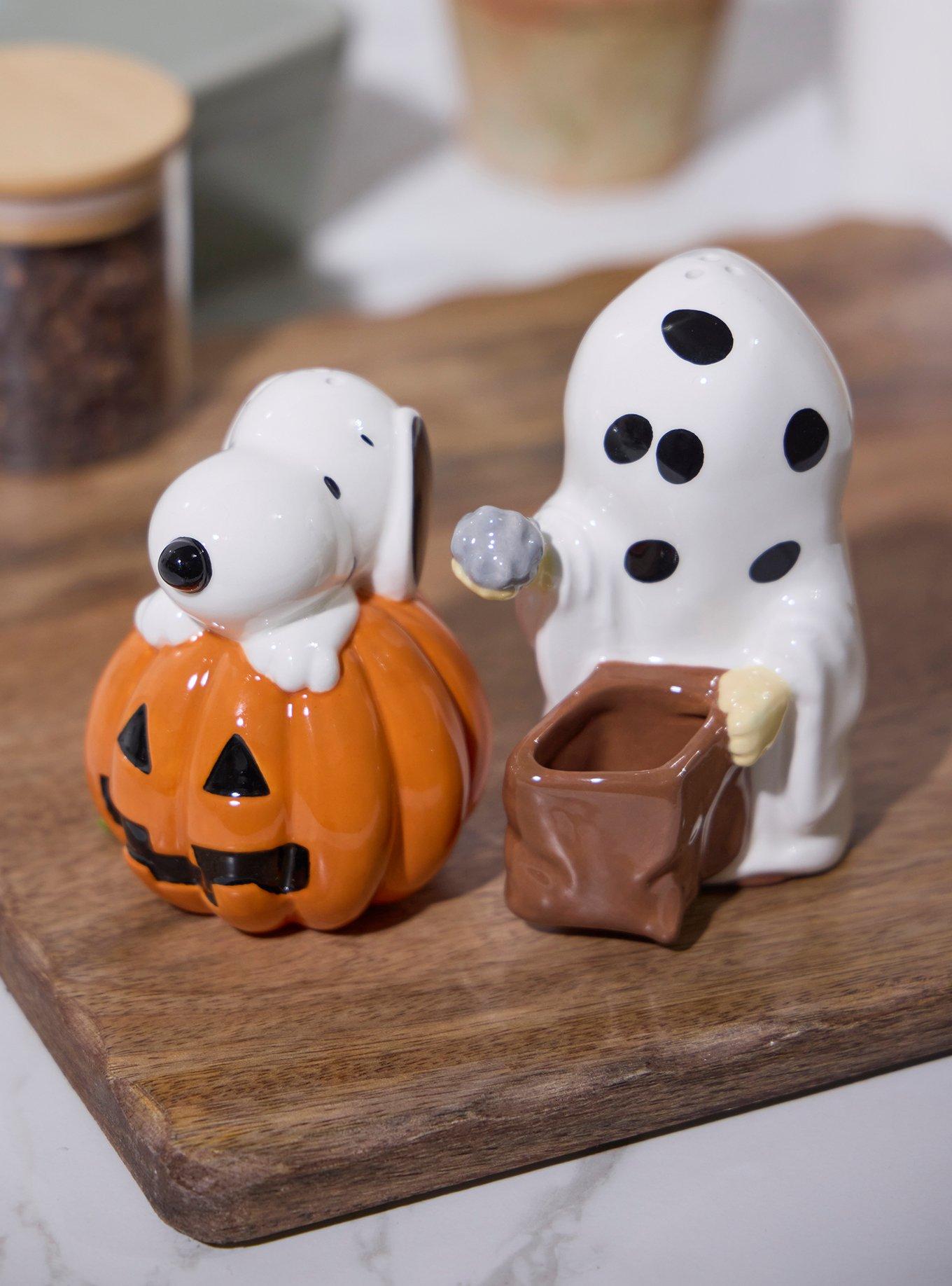 Peanuts Snoopy & Charlie Brown Halloween Salt & Pepper Shaker Set