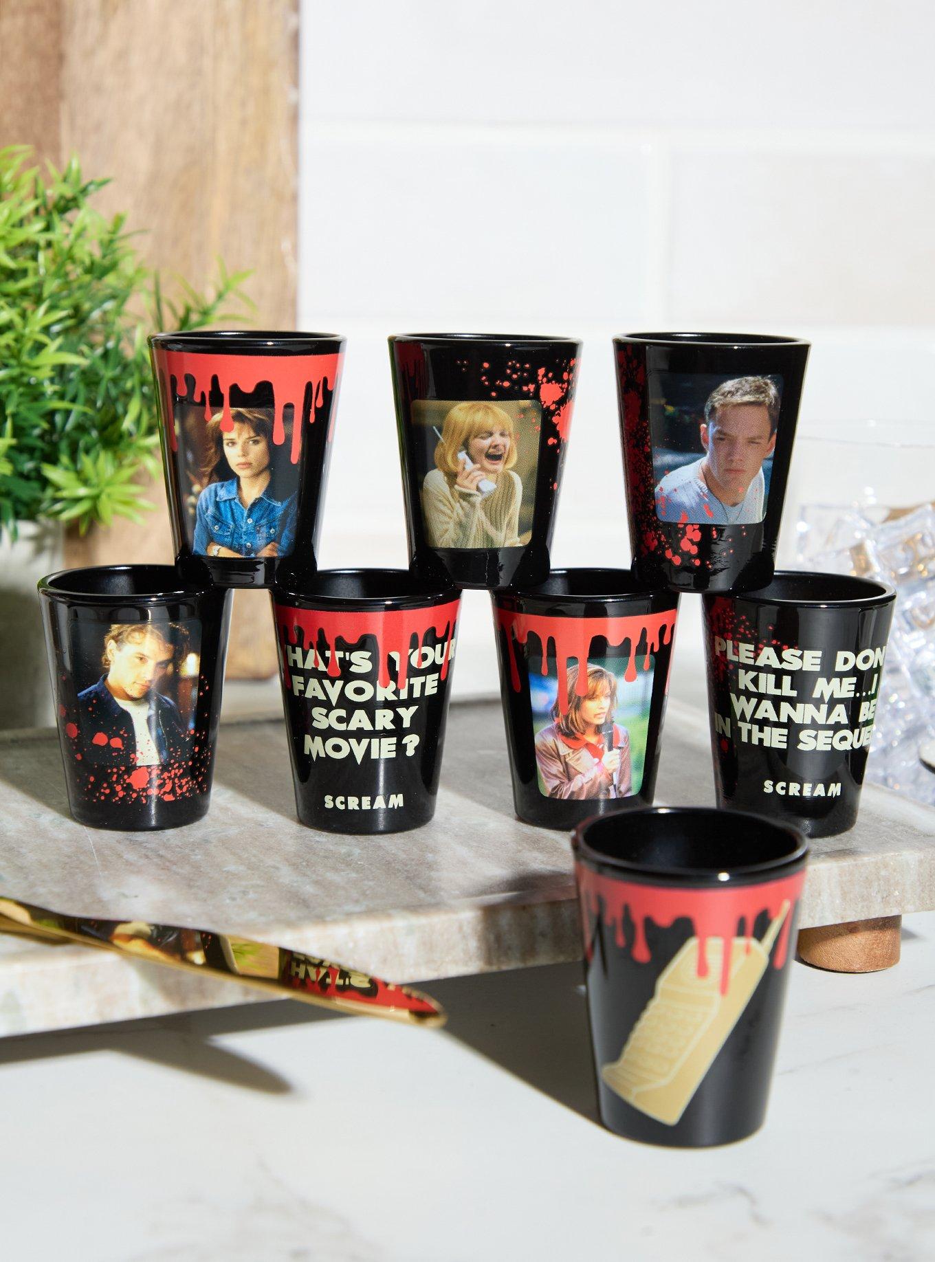 Scream Characters & Quotes Blind Box Mini Glass — BoxLunch Exclusive