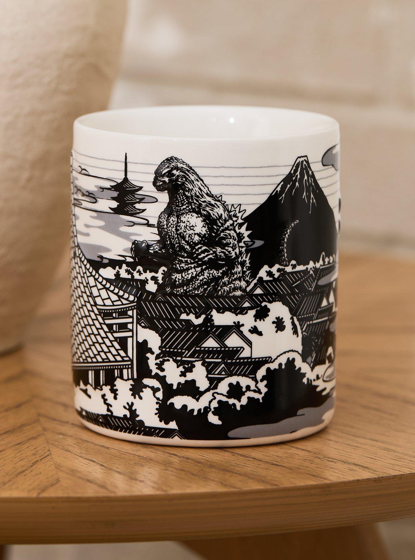 Godzilla Tonal Town Scene Mug - BoxLunch Exclusive, , hi-res