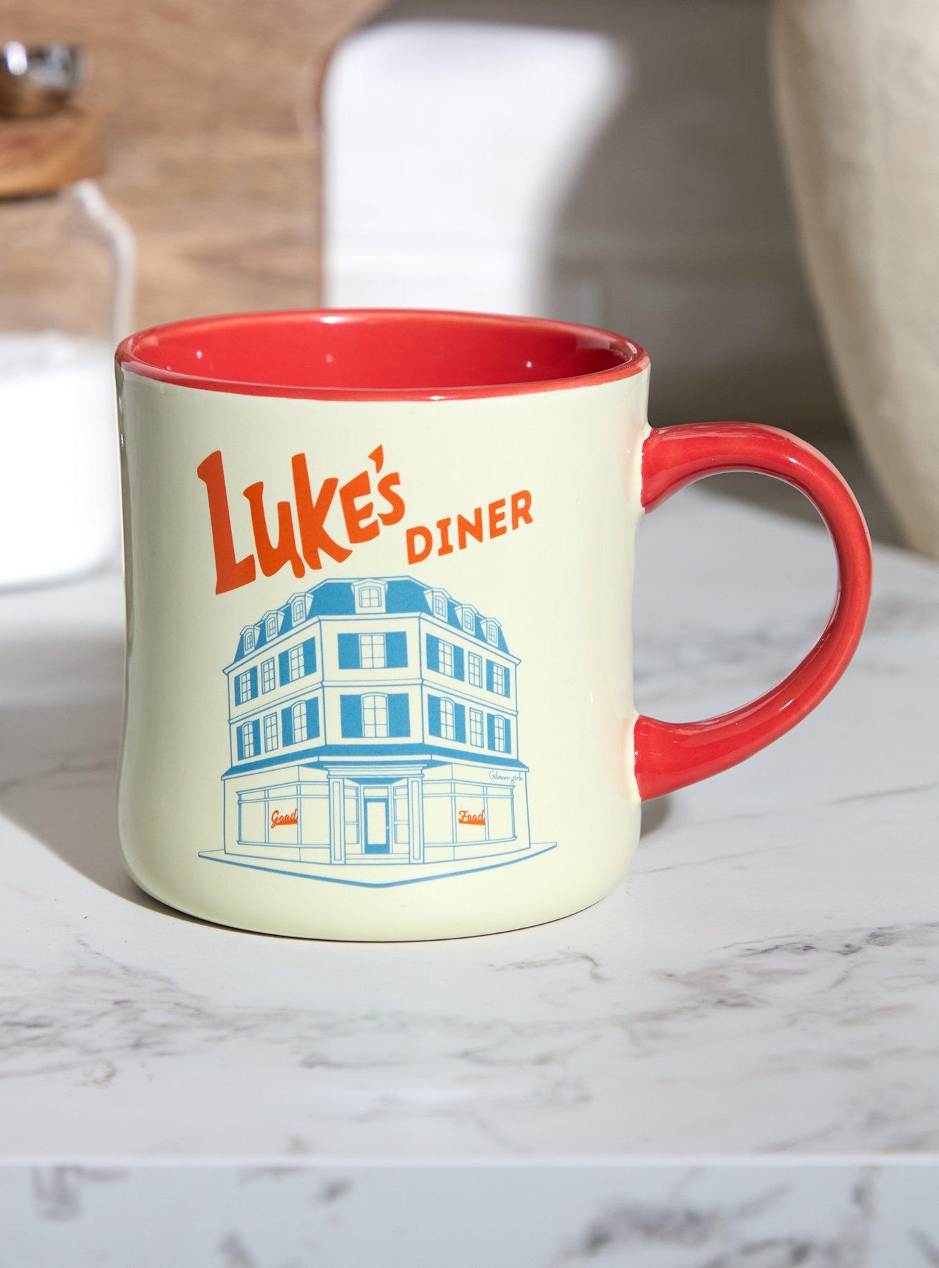 Gilmore Girls Luke's Diner Portrait Mug - BoxLunch Exclusive, , hi-res
