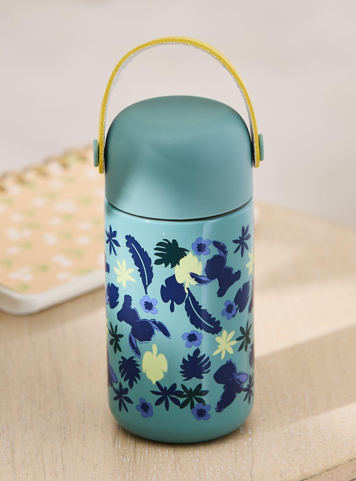 Disney Lilo and Stitch Botanical Loop Mini Water Bottle &mdash; BoxLunch Exclusive, , hi-res