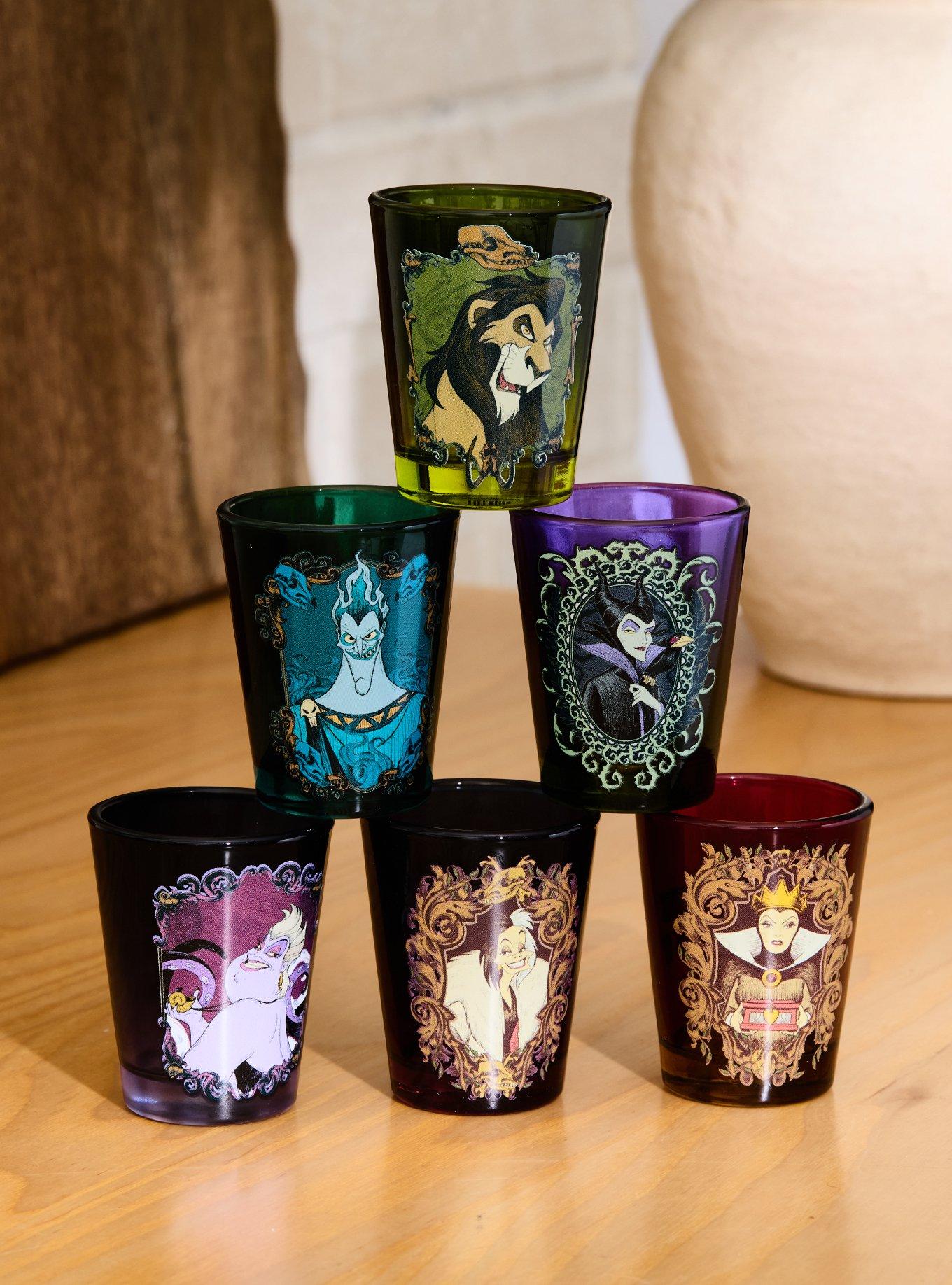 Disney Villains Portrait Blind Box Mini Glass &mdash; BoxLunch Exclusive, , hi-res