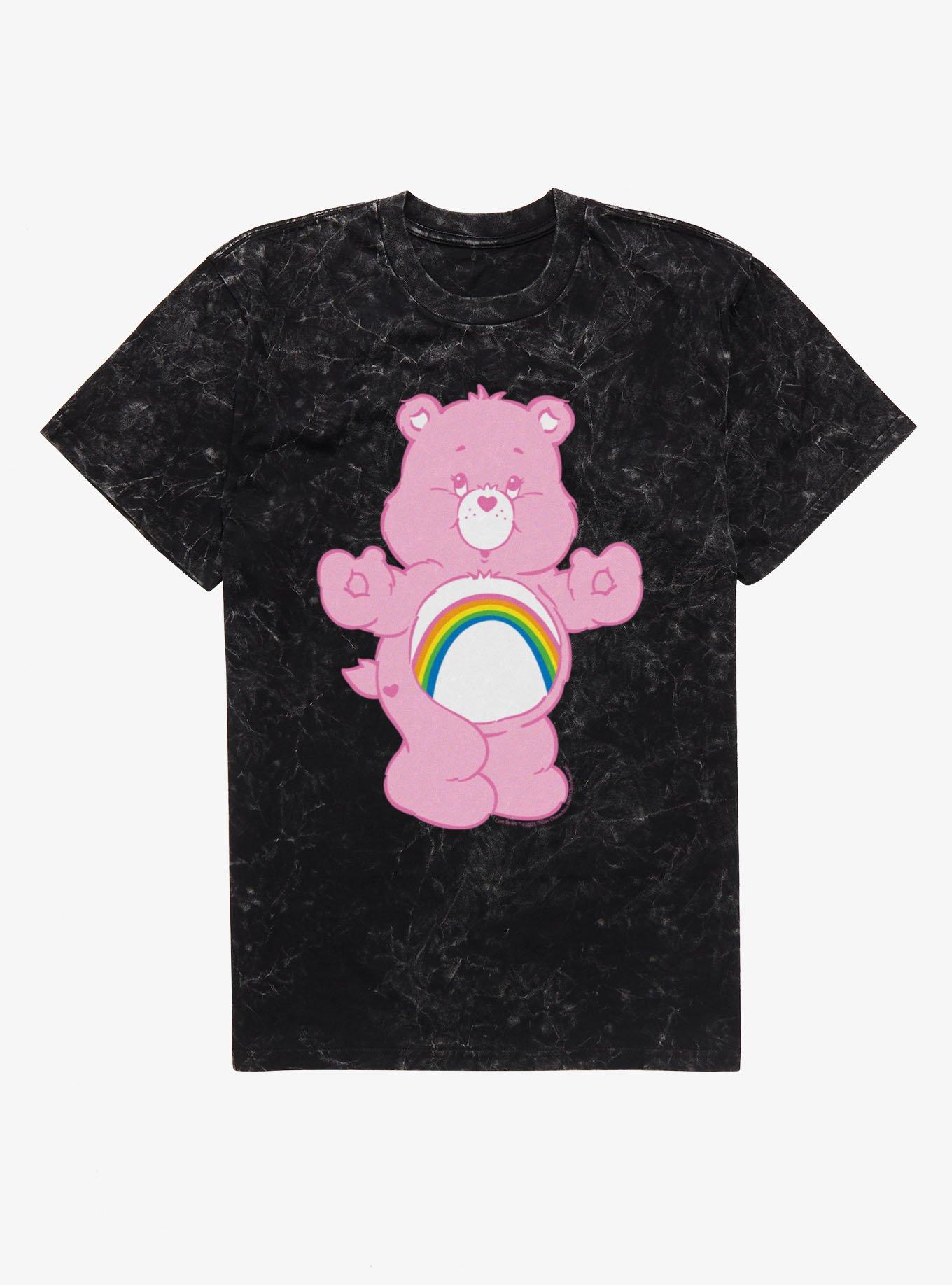 Care Bears Cheer Bear Mineral Wash T-Shirt, , hi-res