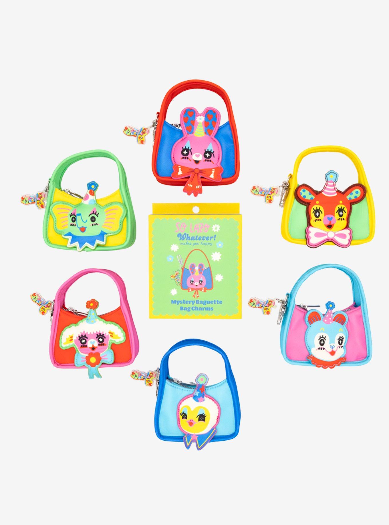 Whatever! Makes You Happy x So Lazo Party Animals Blind Box Mini Baguette Bag Charm, , hi-res