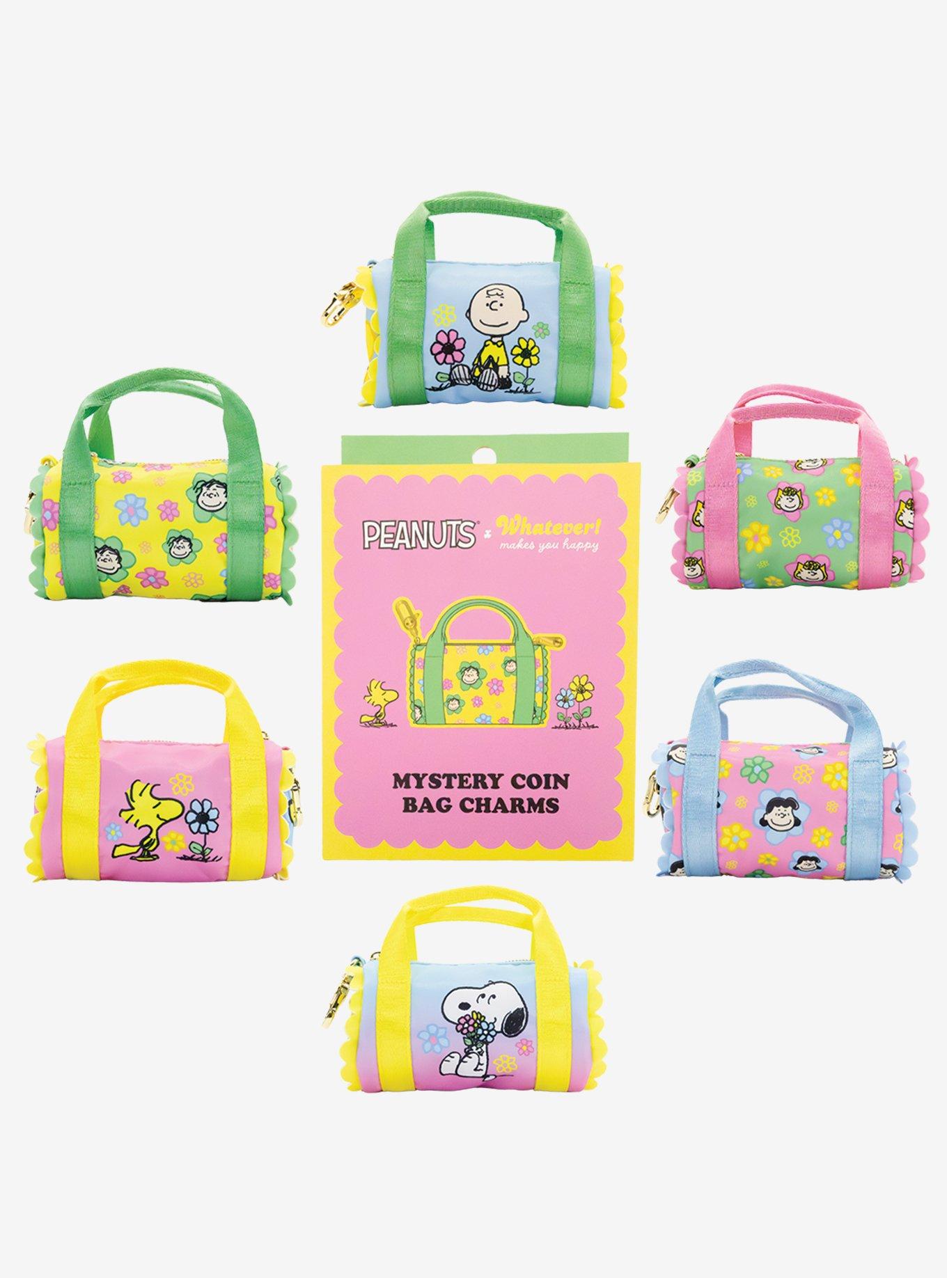 Whatever! Makes You Happy x Peanuts Blind Box Mini Floral Duffle Bag Charm, , hi-res