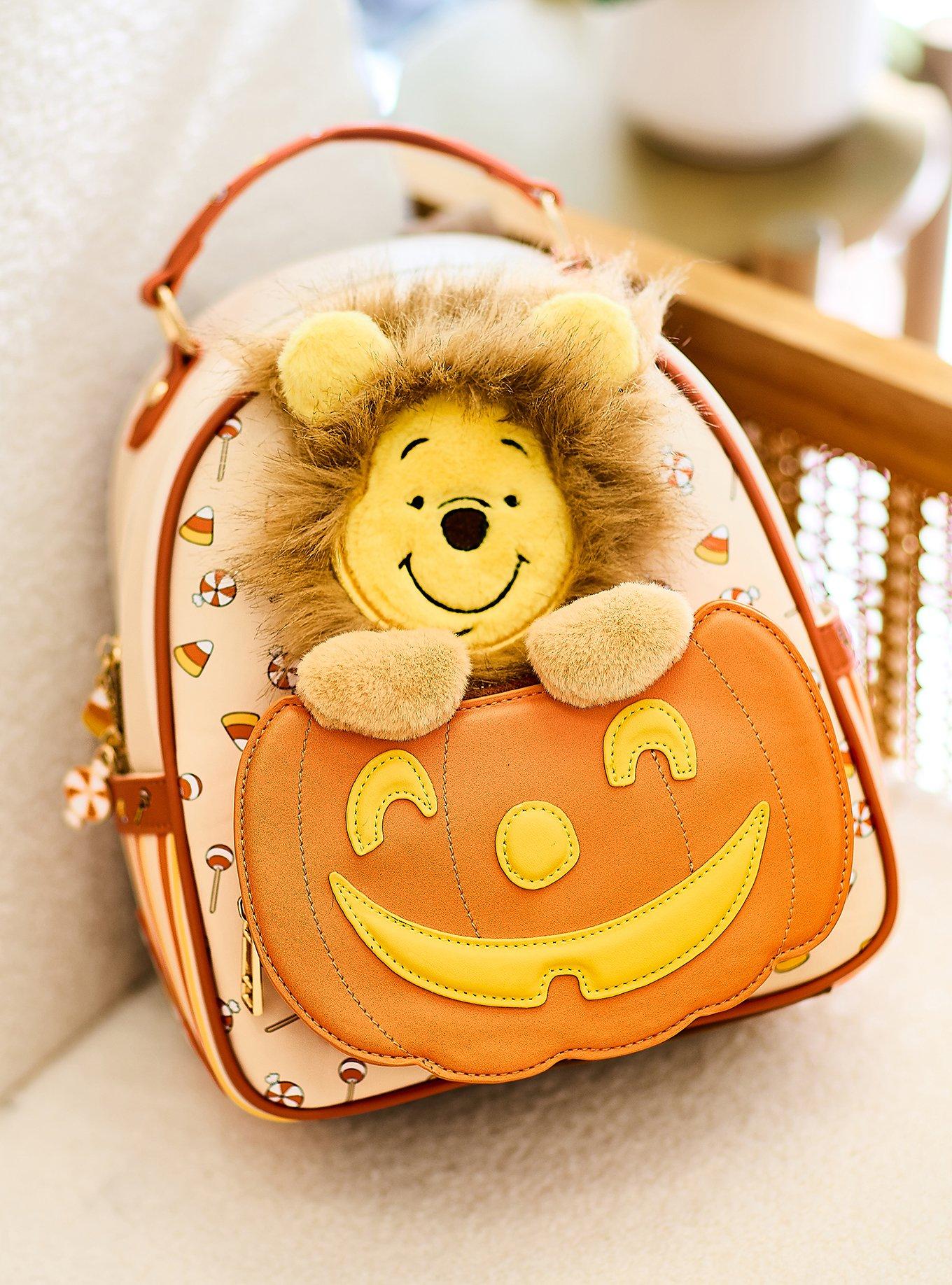 Disney Winnie the Pooh Lion Pooh Bear Pumpkin Mini Backpack