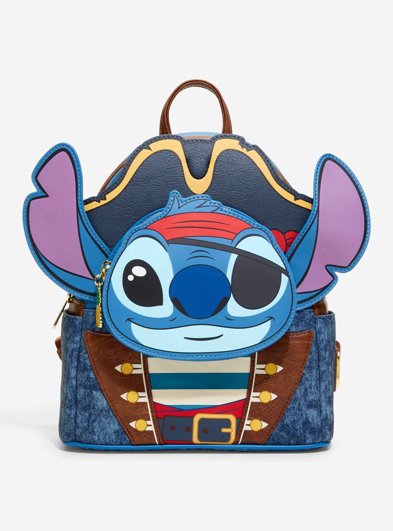 Loungefly Disney Lilo & Stitch Pirate Stitch Figural Mini Backpack - BoxLunch Exclusive