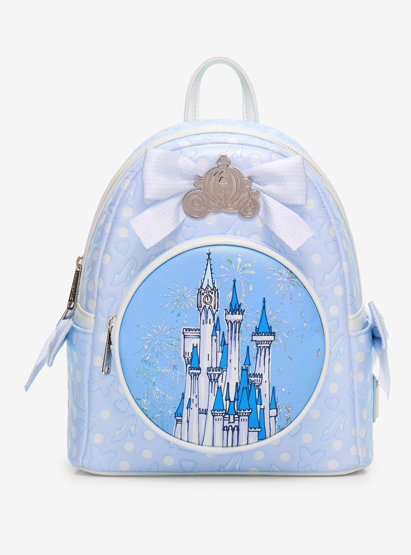 Loungefly Disney Cinderella Castle Mini Backpack - BoxLunch Exclusive, , hi-res