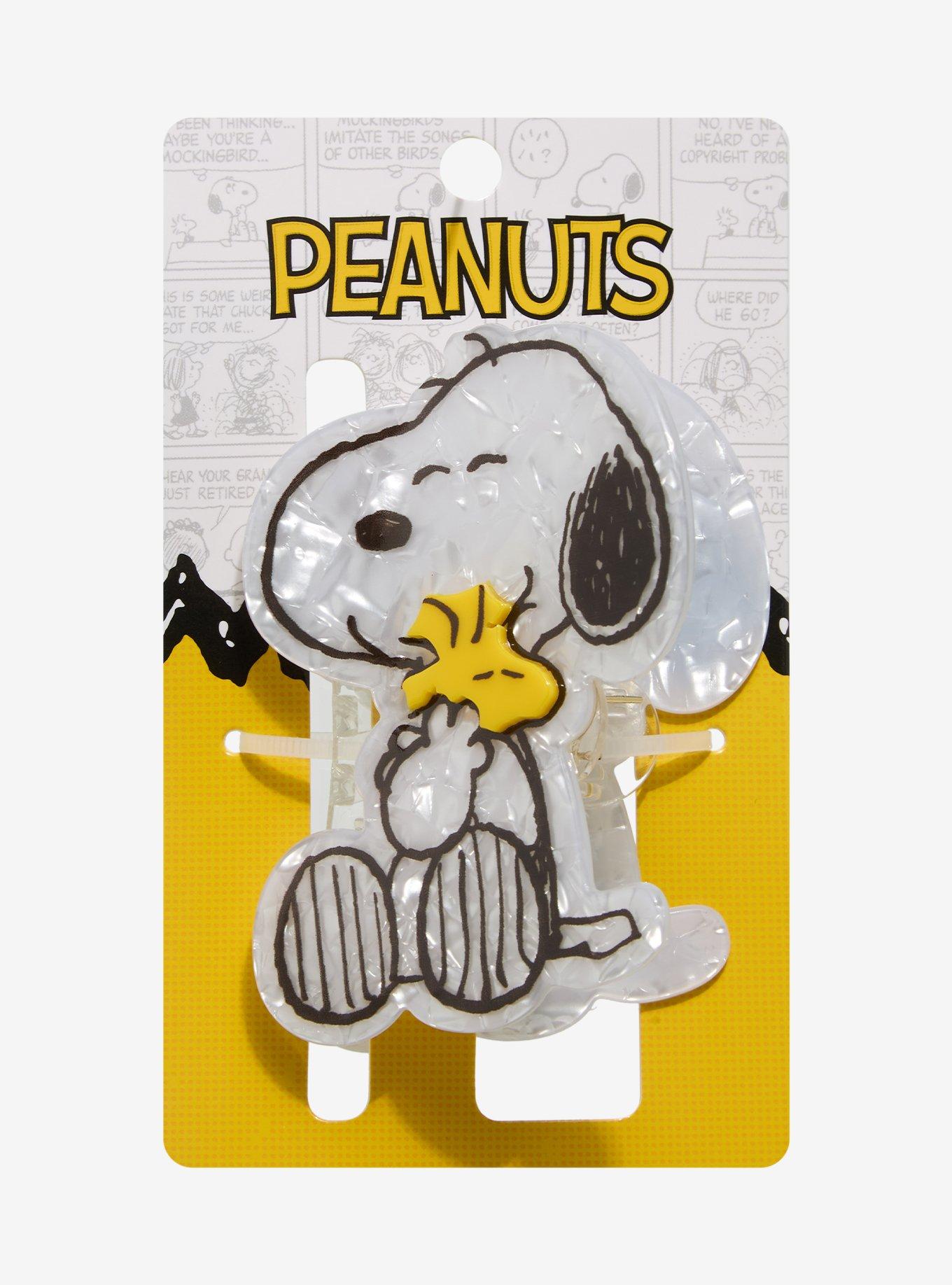 Peanuts Snoopy & Woodstock Figural Claw Clip - BoxLunch Exclusive, , hi-res