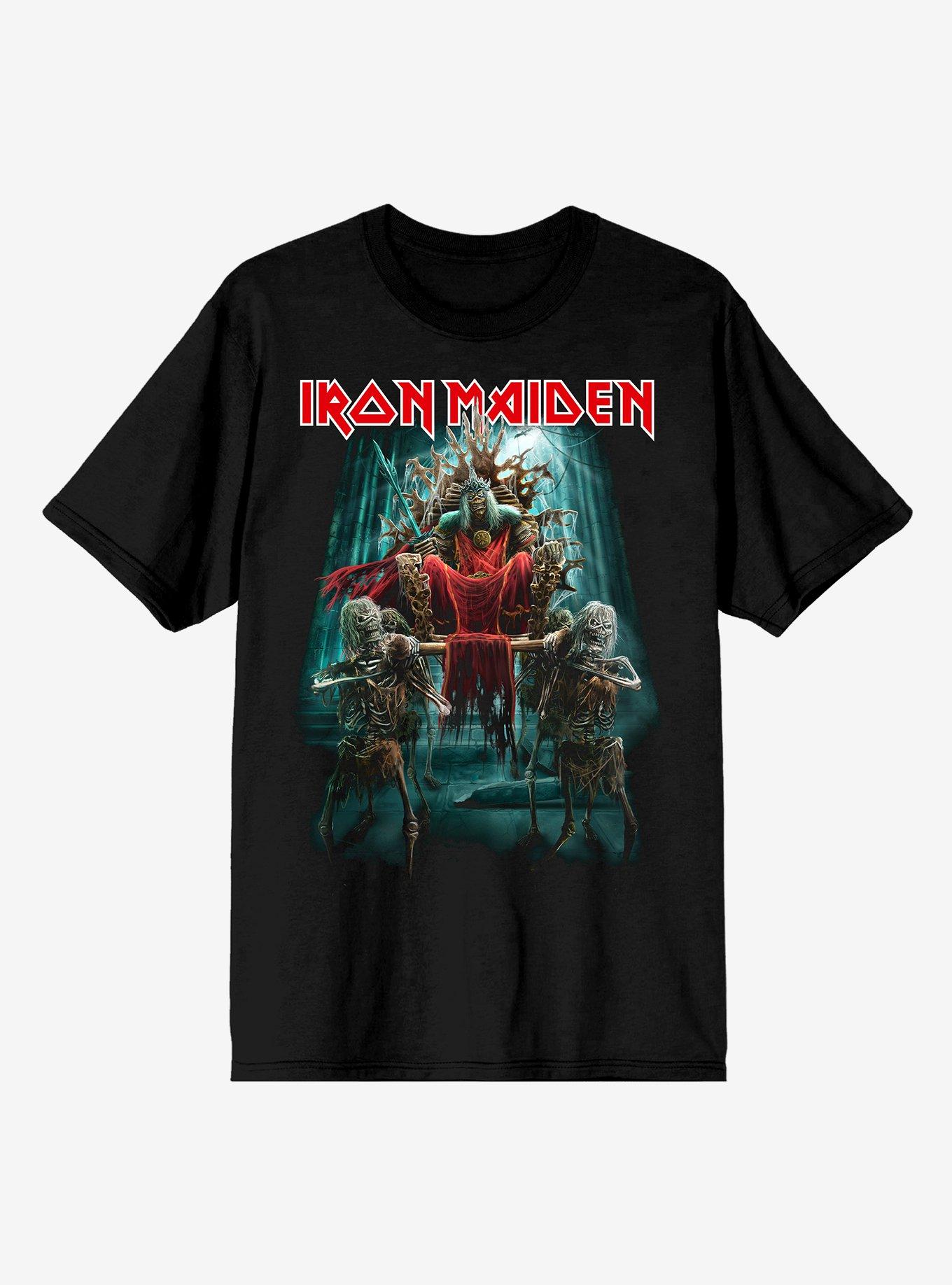 Iron Maiden X Magic: The Gathering Nekusar Eddie T-Shirt Hot Topic Exclusive, , hi-res